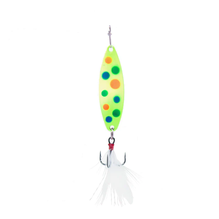 Clam Panfish Leech Flutter Spoon - Image 10