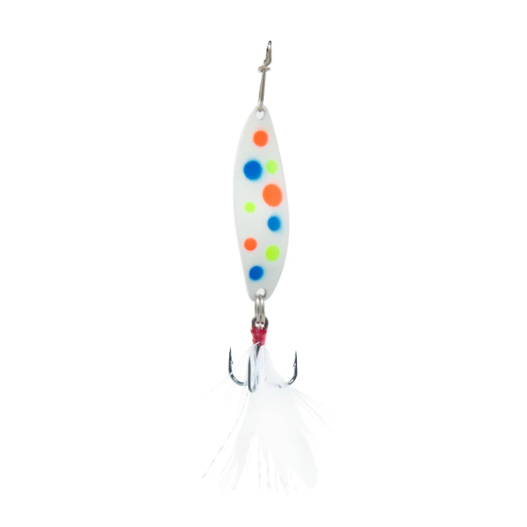 Clam Panfish Leech Flutter Spoon - Image 11