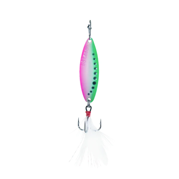 Clam Panfish Leech Flutter Spoon - Image 12