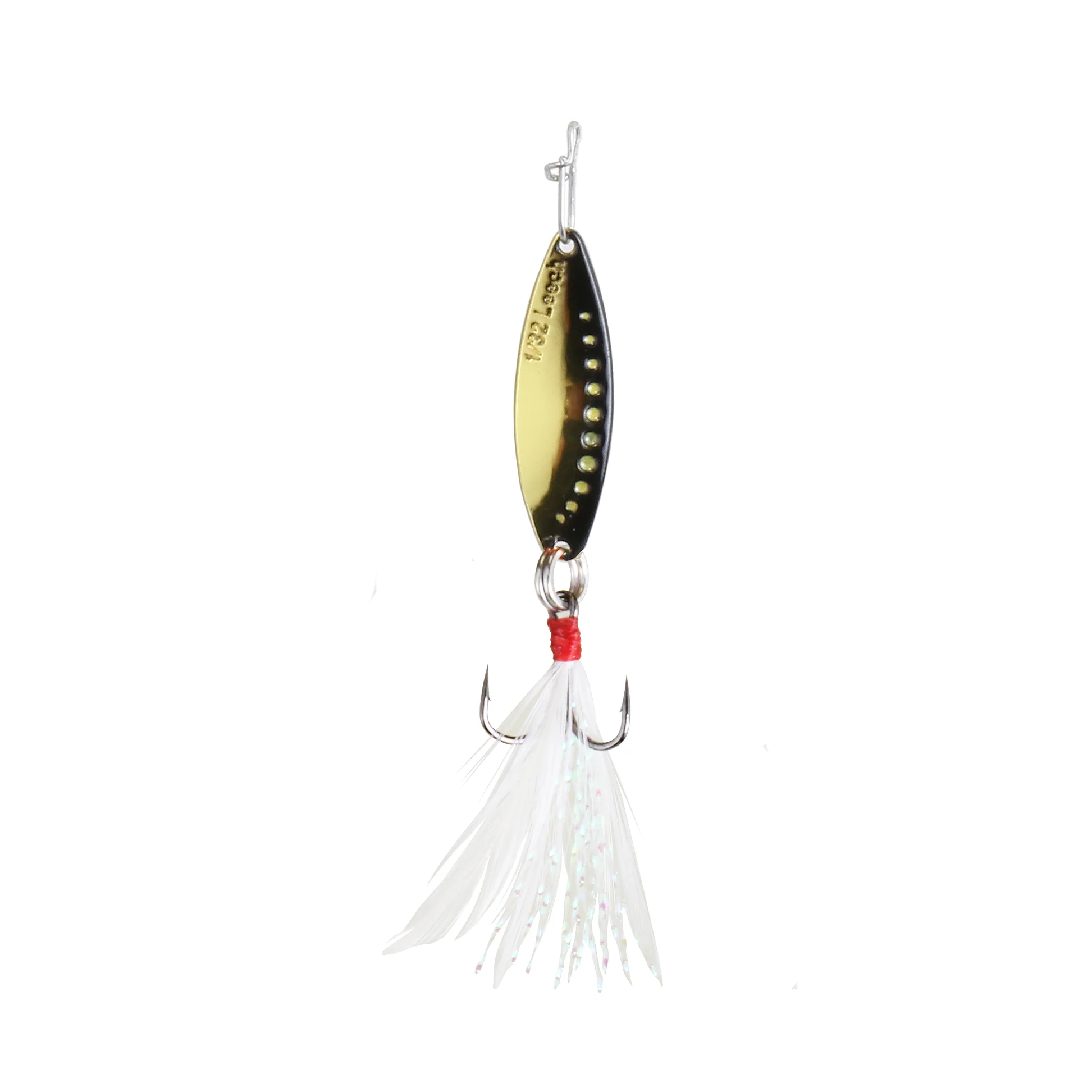Clam Panfish Leech Flutter Spoon - Image 4