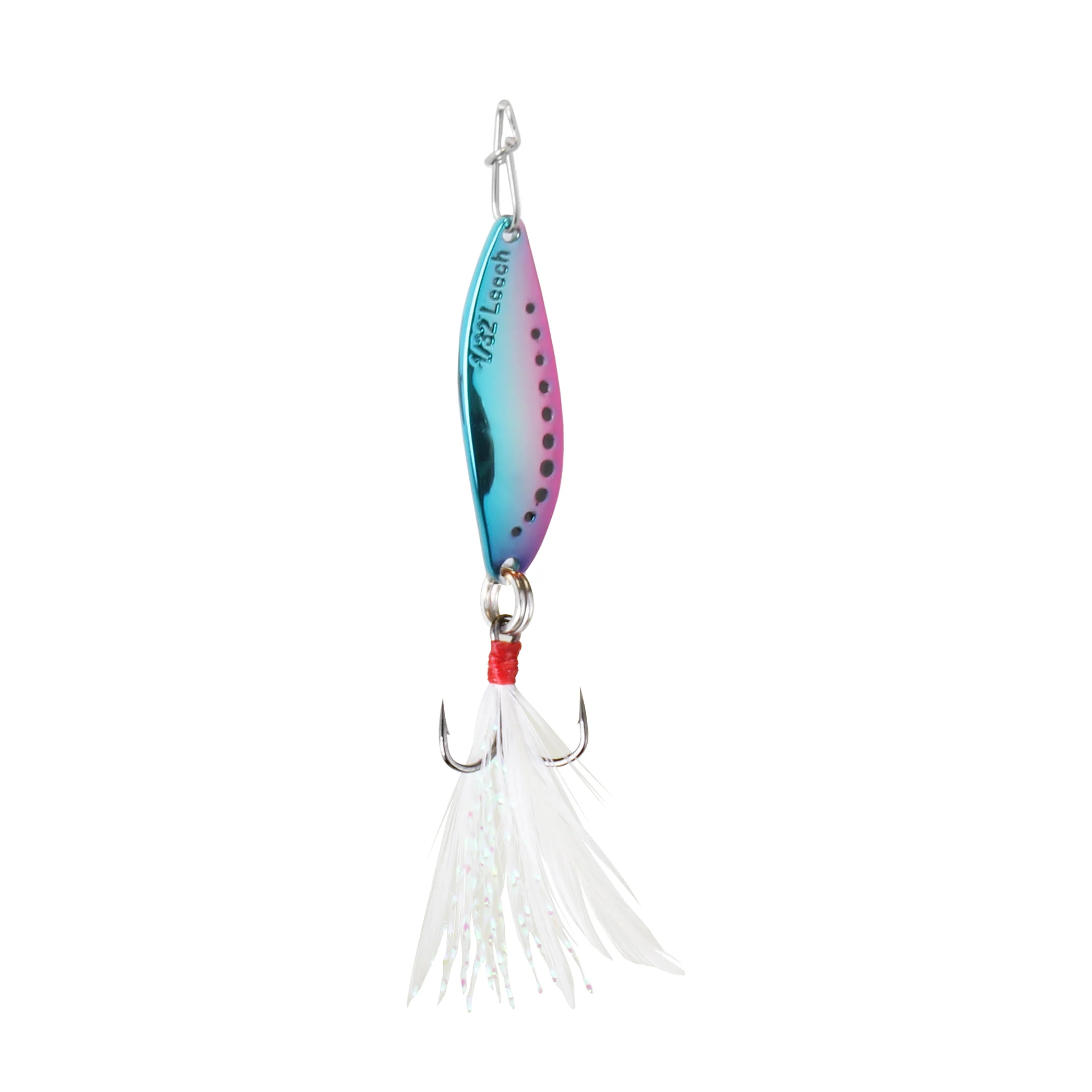 Clam Panfish Leech Flutter Spoon - Image 5