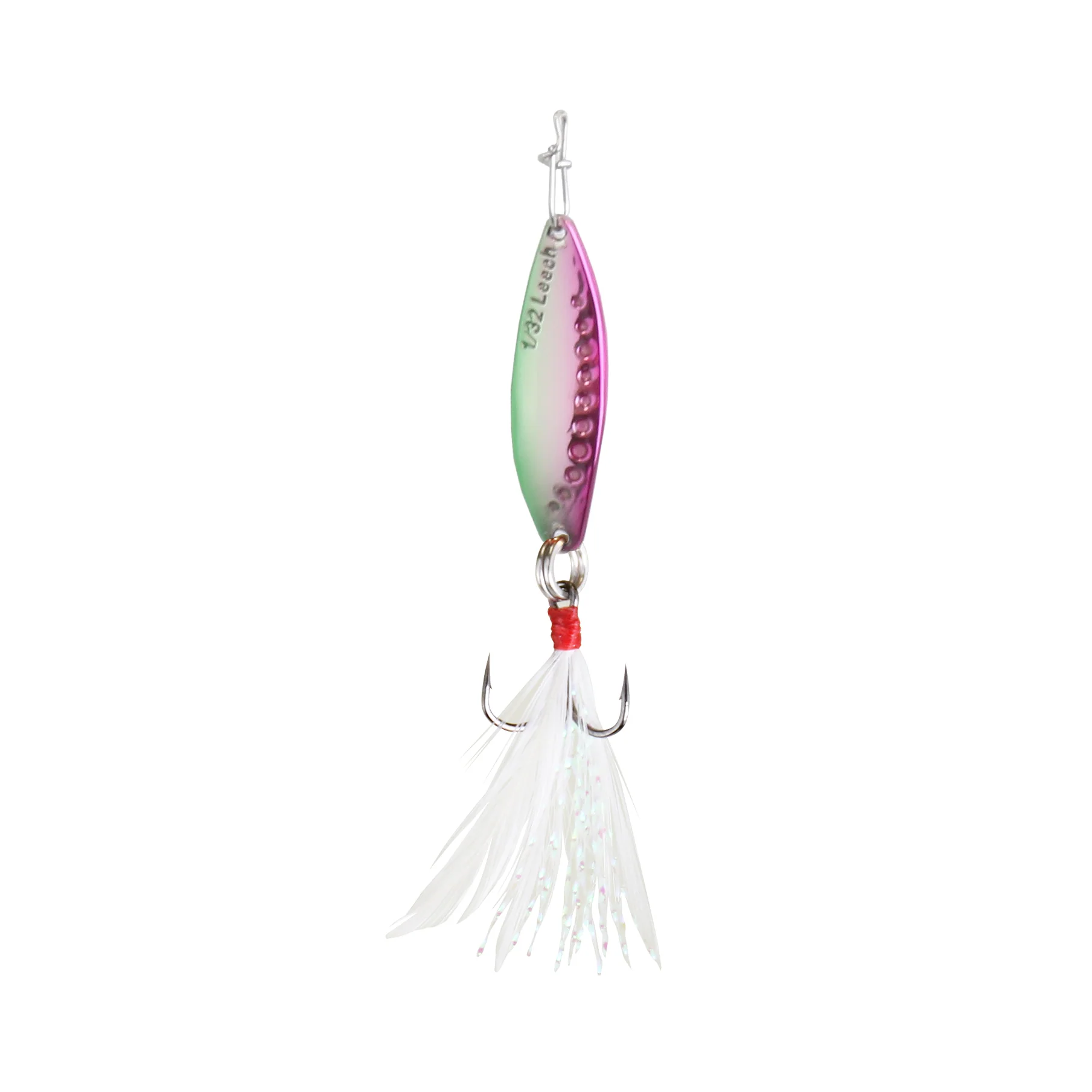 Clam Panfish Leech Flutter Spoon - Image 6