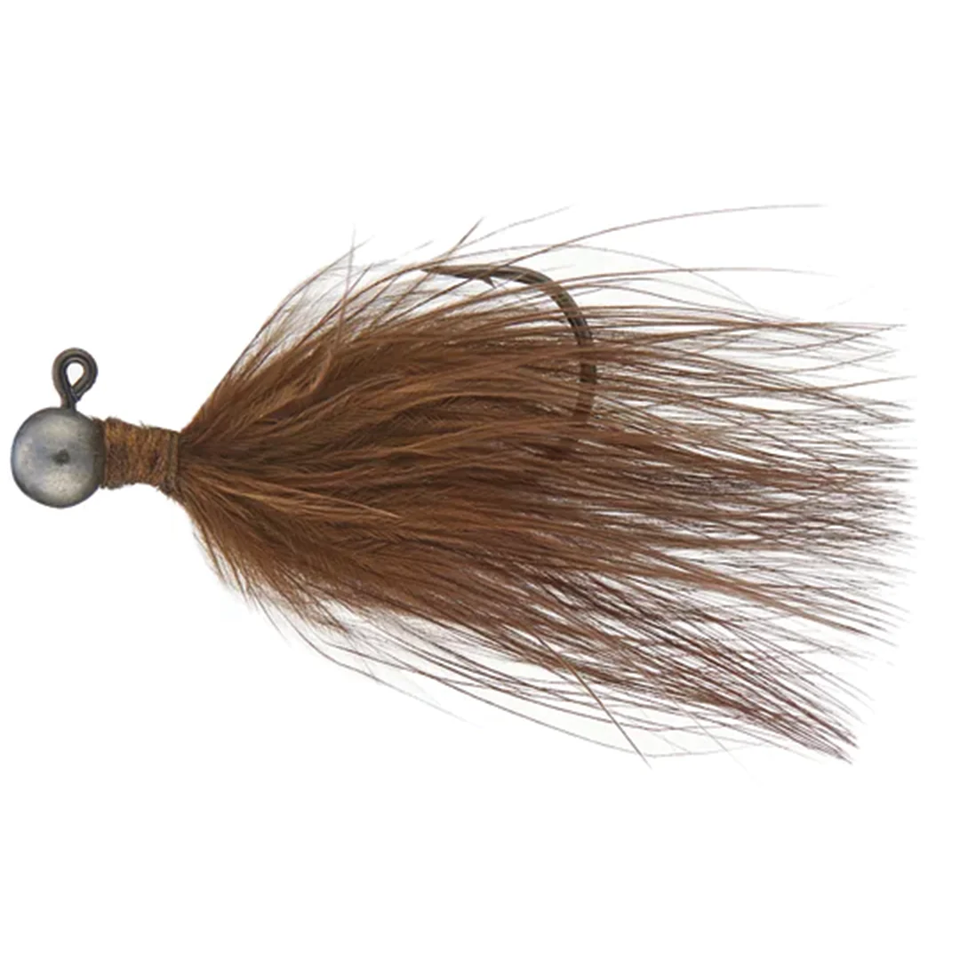 Queen Tackle Tungsten Ping Jig (Marabou Hair) - Image 3