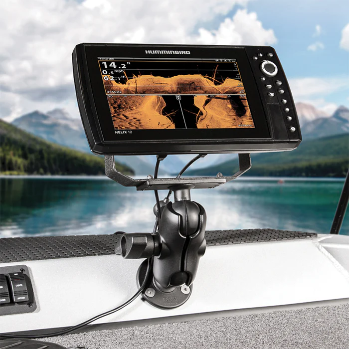 RAM Mounts Drill-Down Ball Mount for Humminbird Helix/Solix - Image 2
