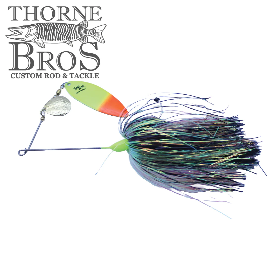 Ruff Tackle Tinsel Dog Tandem Spinnerbait - Image 10