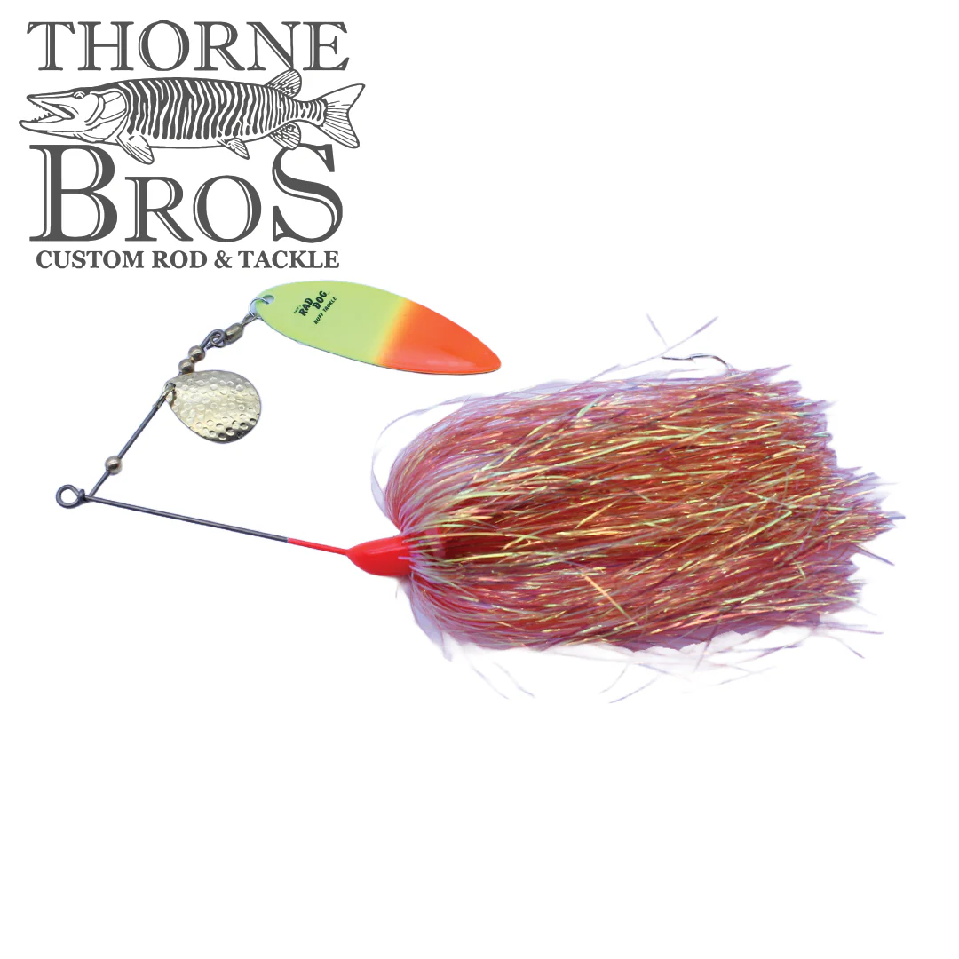 Ruff Tackle Tinsel Dog Tandem Spinnerbait - Image 11