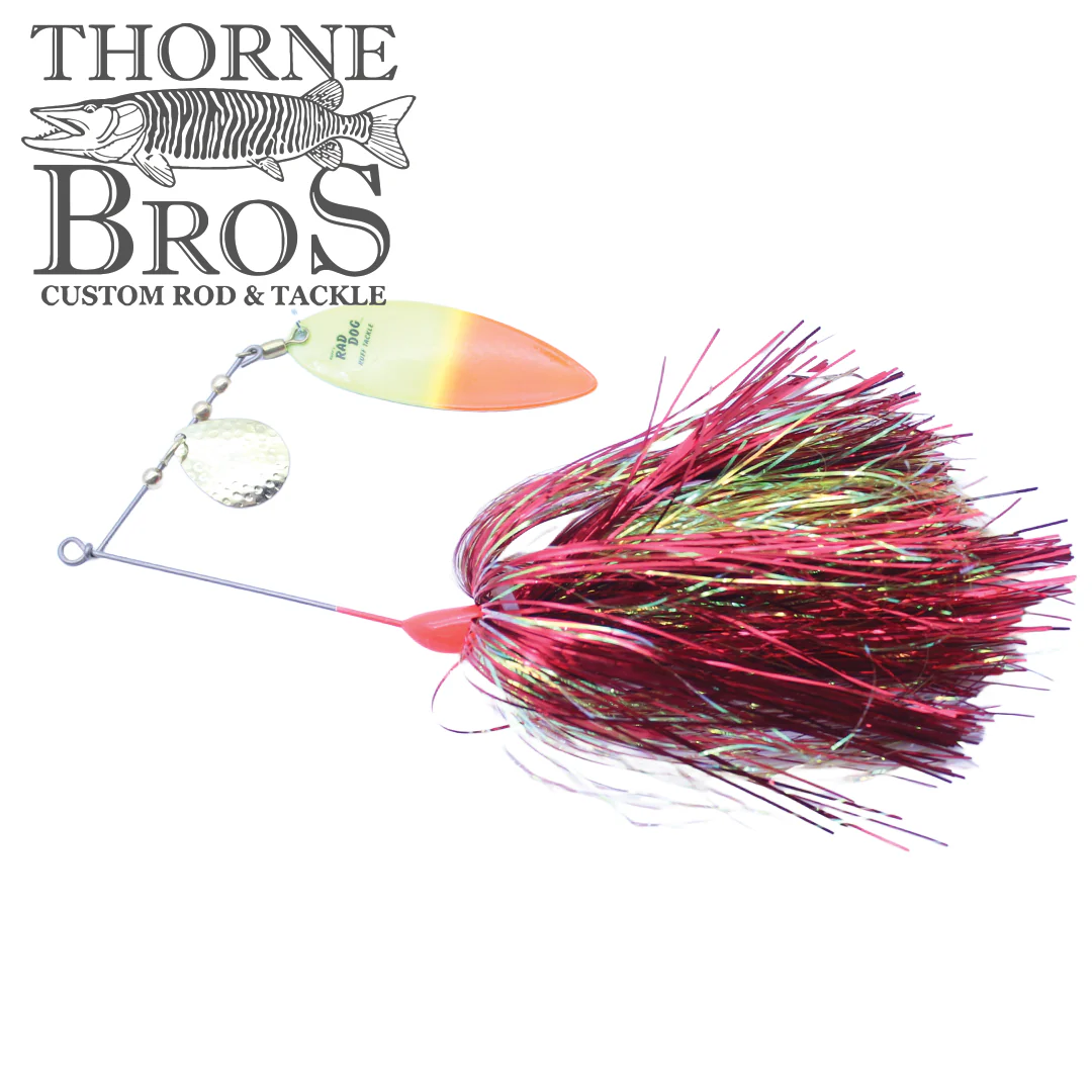 Ruff Tackle Tinsel Dog Tandem Spinnerbait - Image 19