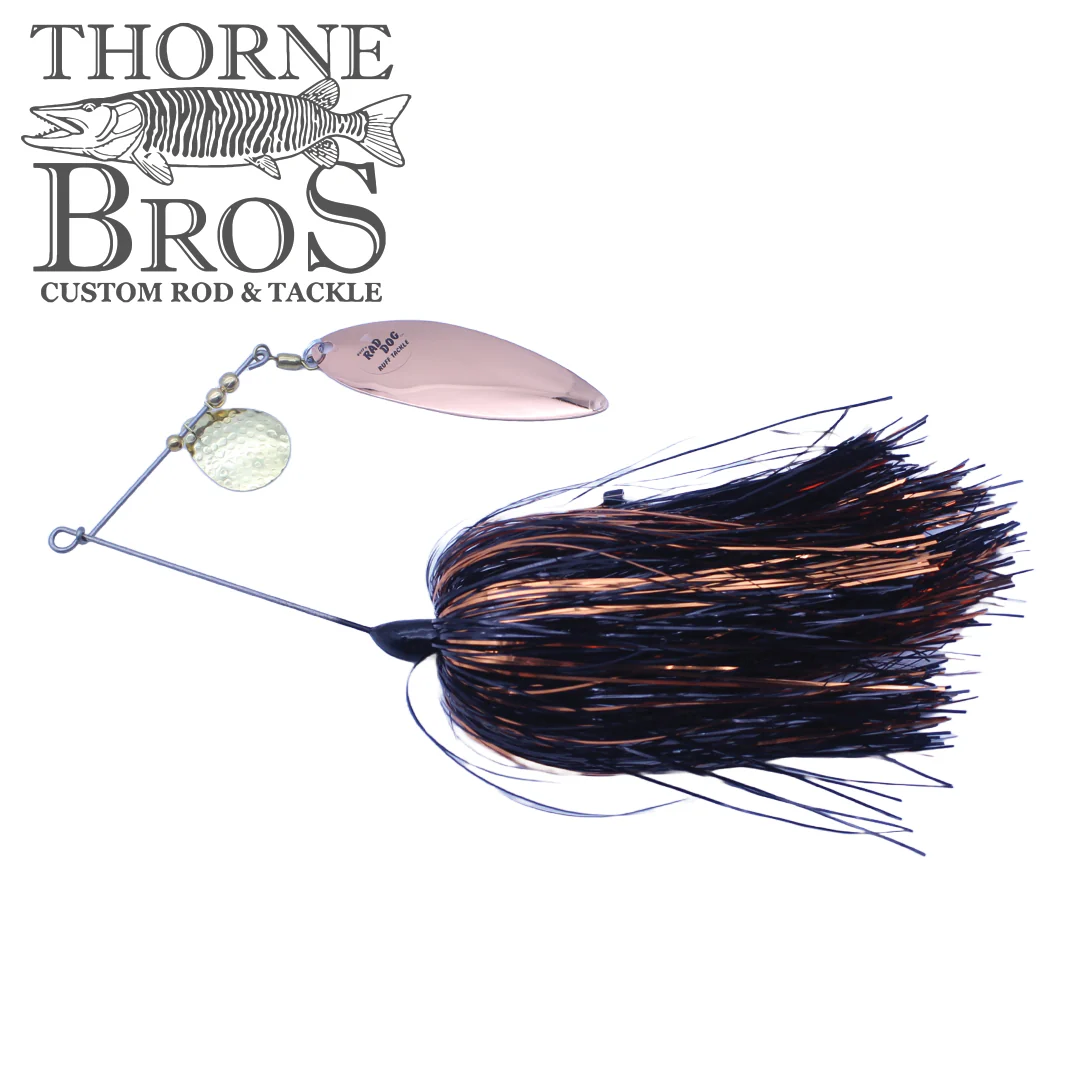 Ruff Tackle Tinsel Dog Tandem Spinnerbait - Image 4