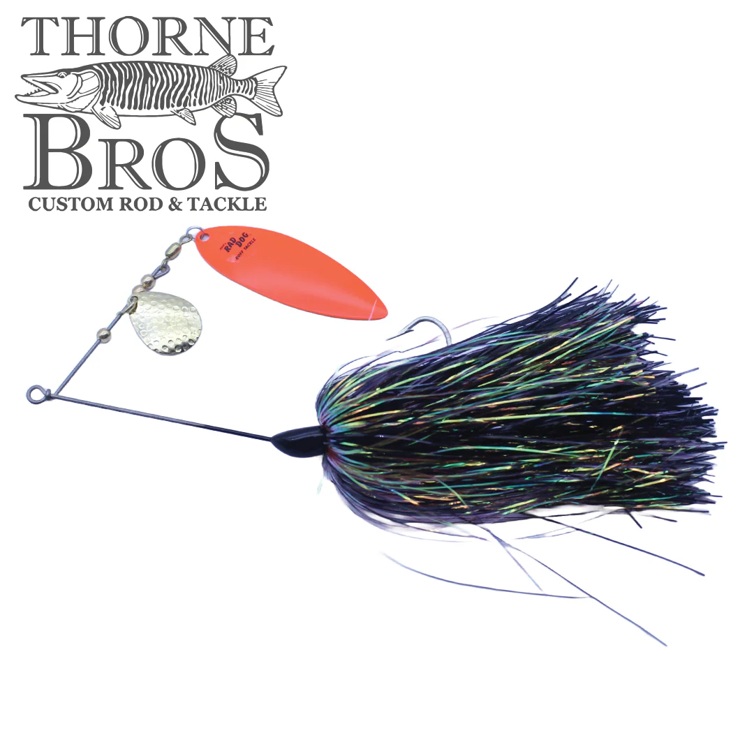 Ruff Tackle Tinsel Dog Tandem Spinnerbait - Image 6