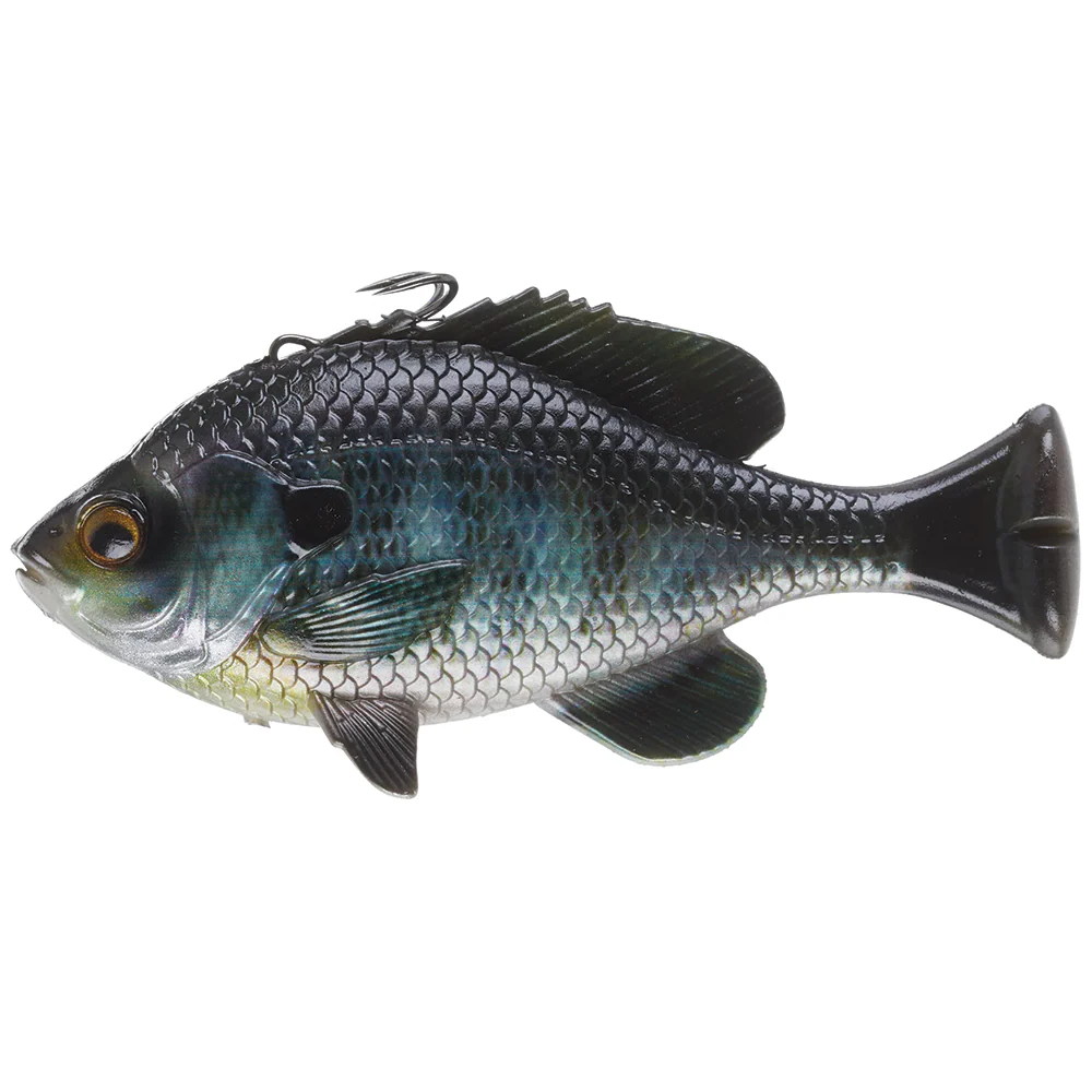 Savage Gear 3D Line-Thru Pulsetail Bluegill - Image 2