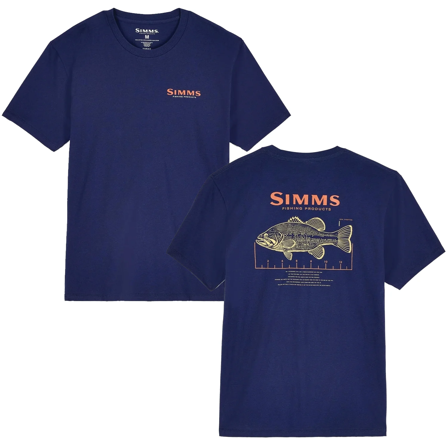 Simms Bass Ruler T-Shirt - Men's - Image 2