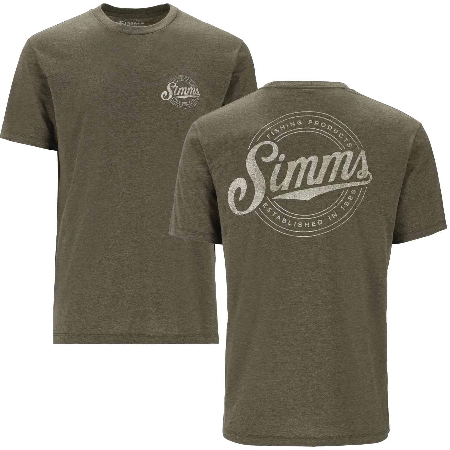 Simms Circle Lockup T-Shirt - Men's - Image 2