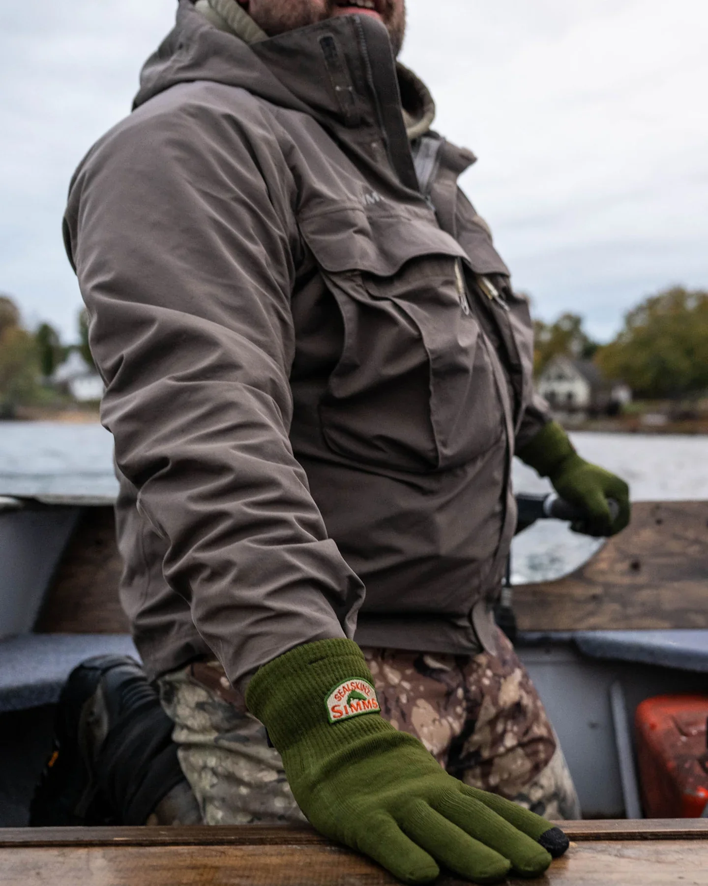 Simms X Sealskinz Rangeley Waterproof Glove - Image 3