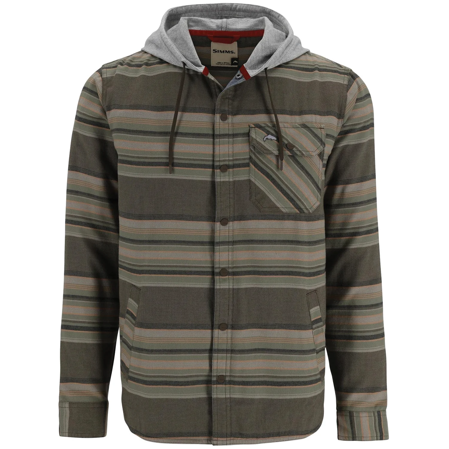 Simms Santee Flannel Hoody - Men's - Image 3