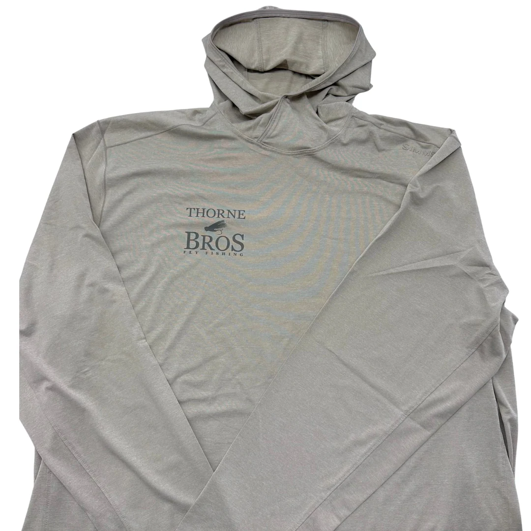 Simms Thorne Bros. Fly Fishing Logo SolarFlex Hoody
