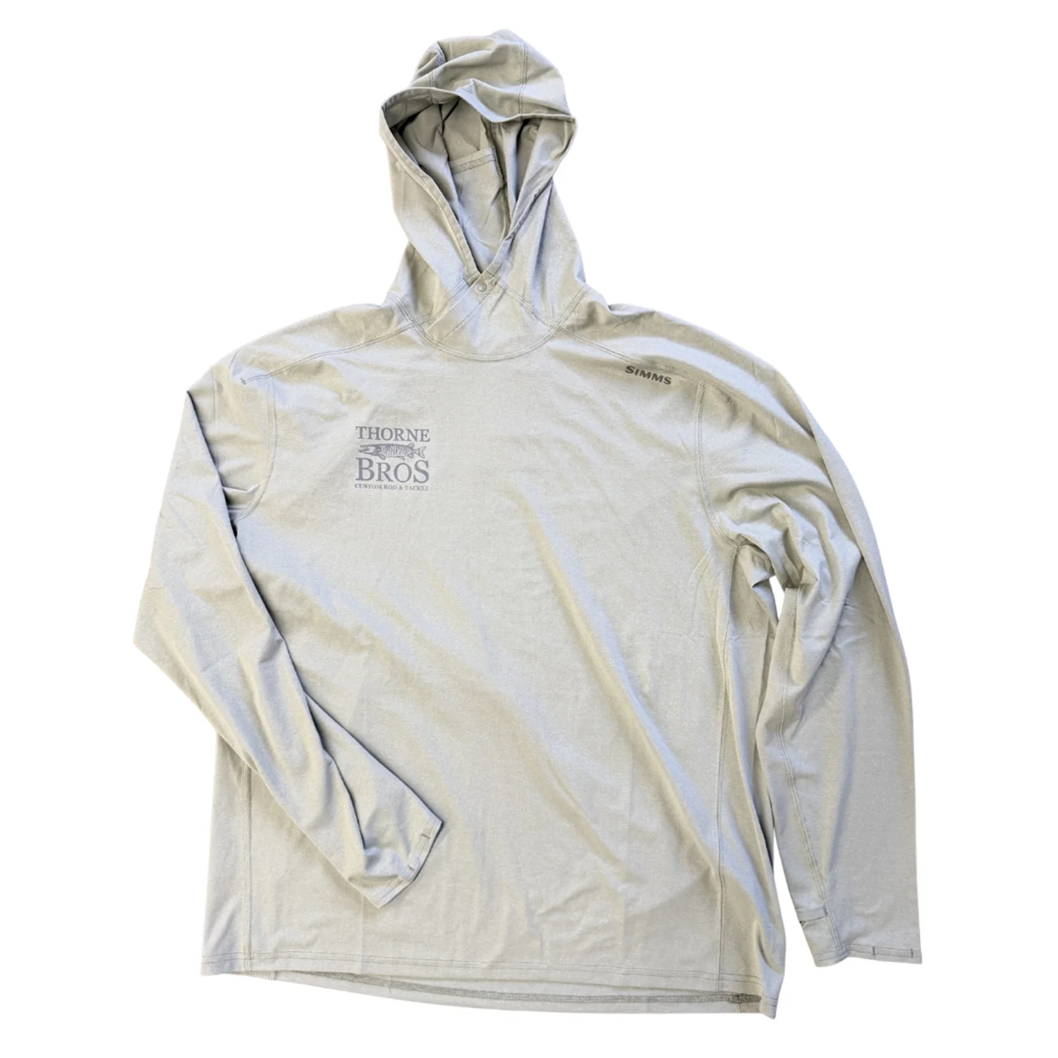 Simms Thorne Bros. Logo M's SolarFlex Hoody