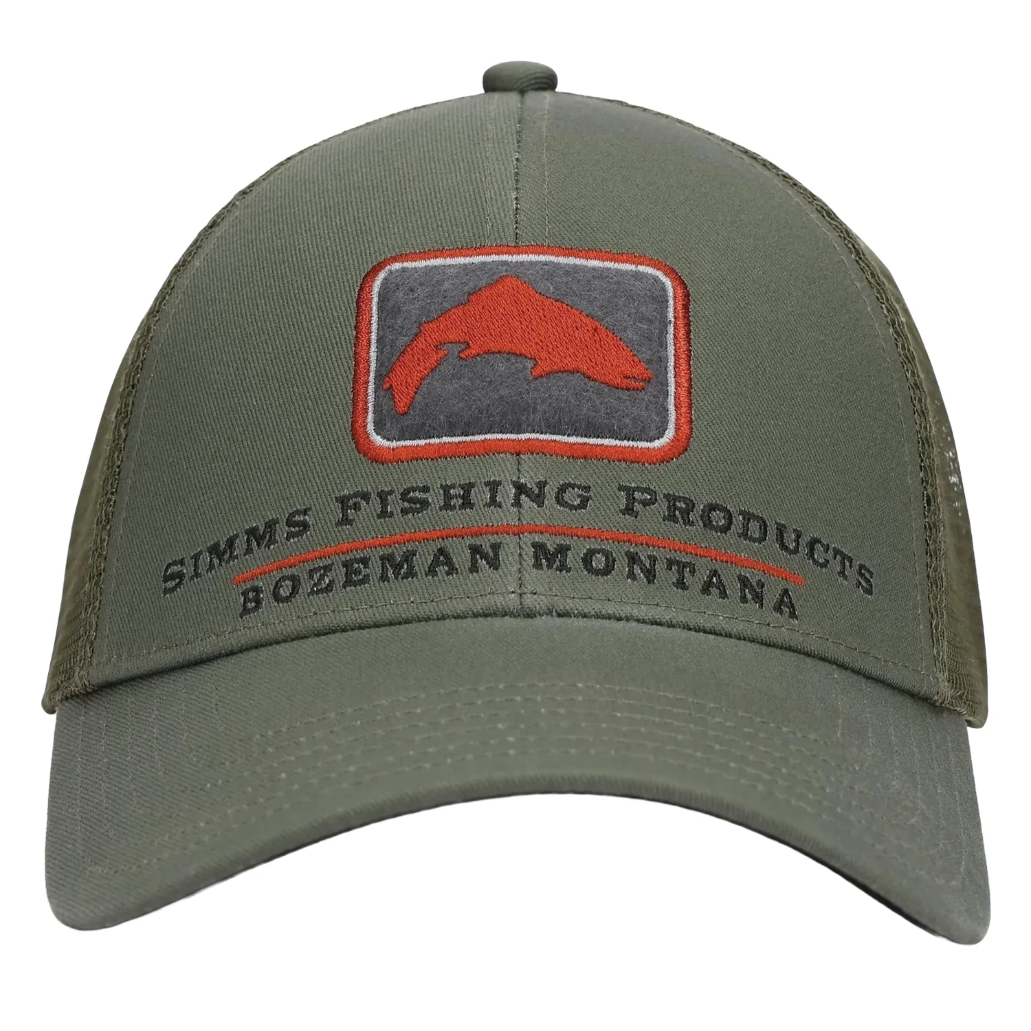 Simms Trout Icon Trucker Hat - Image 3
