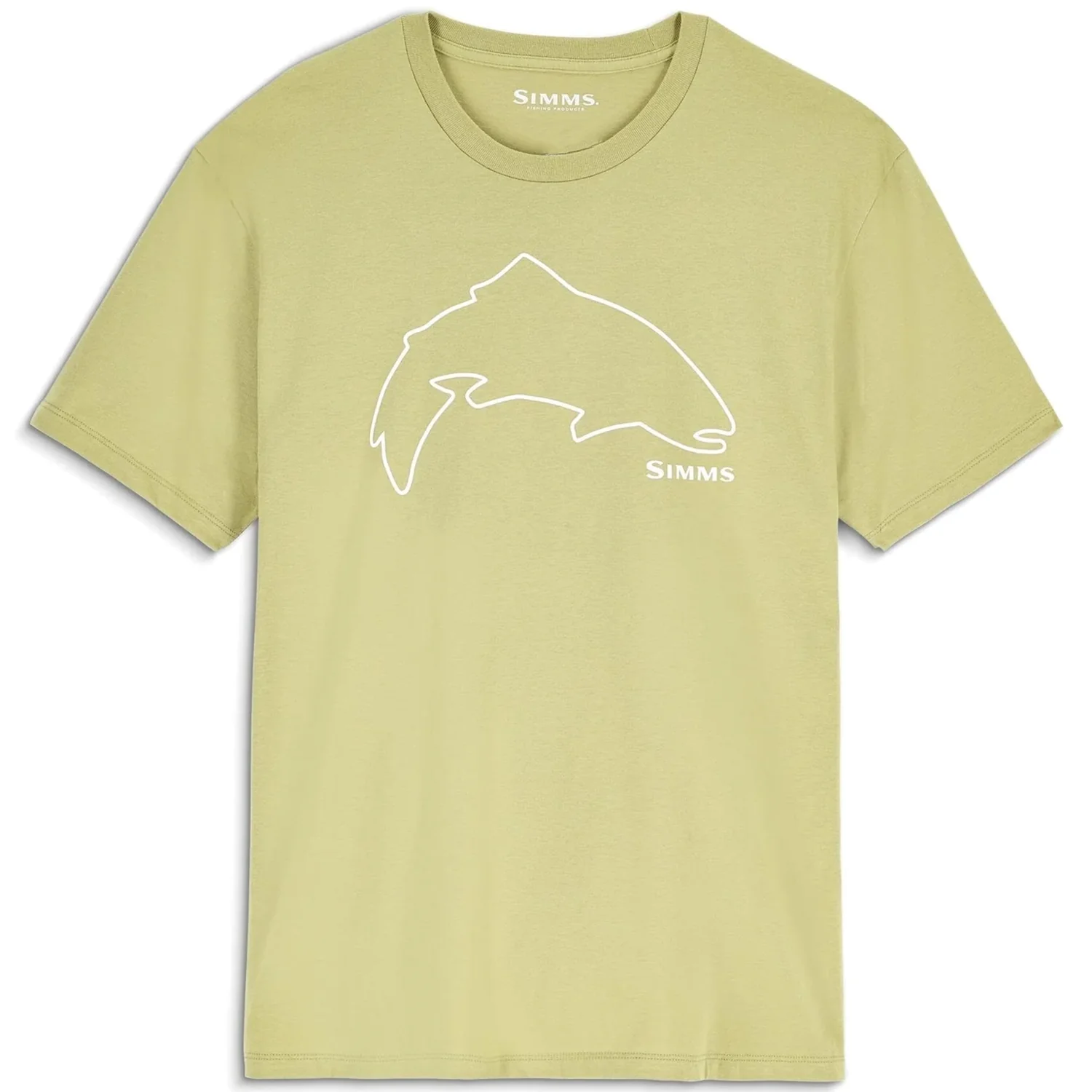 Simms Trout Outline T-Shirt - Image 2