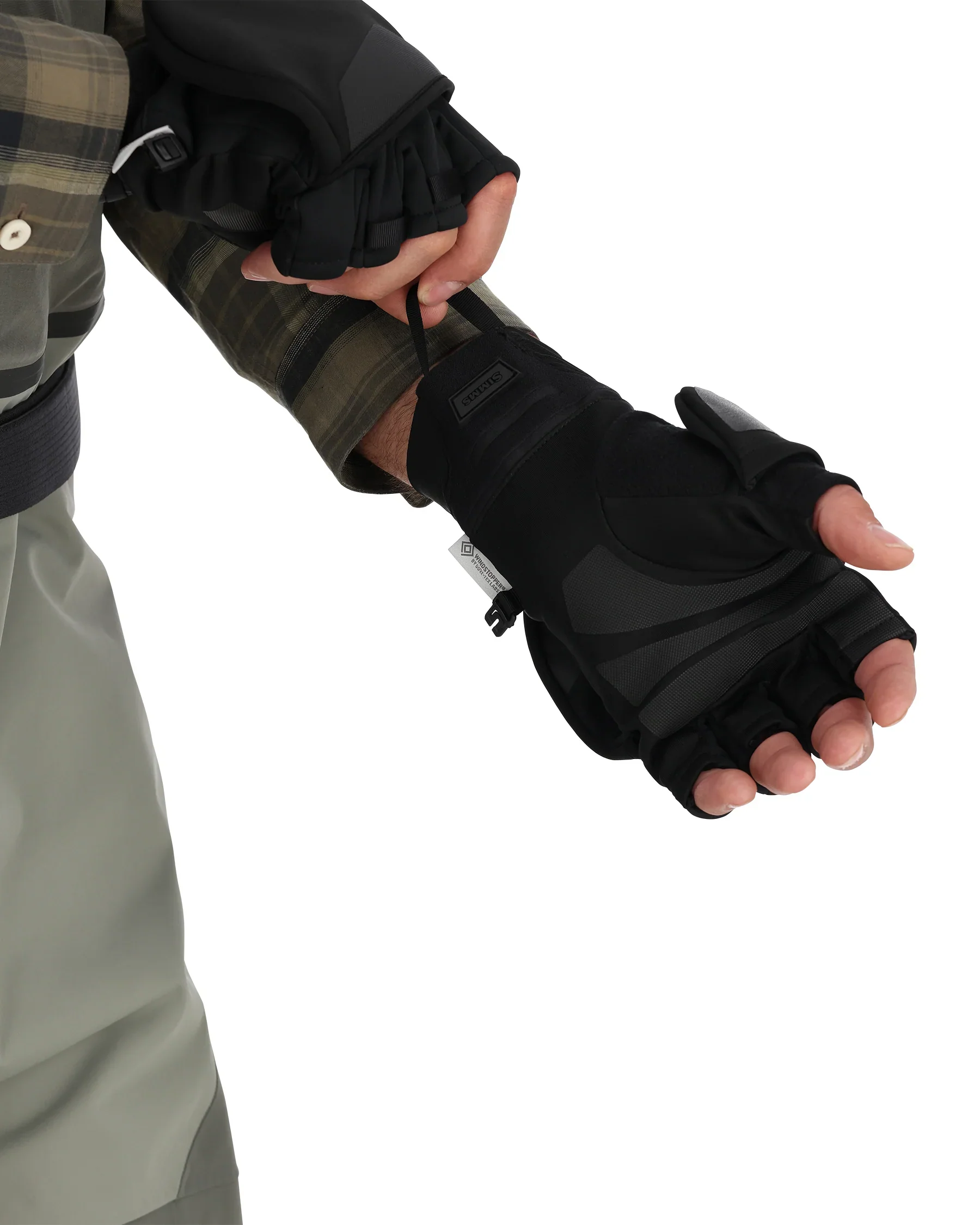 Simms Windstopper Foldover Mitt - Image 3