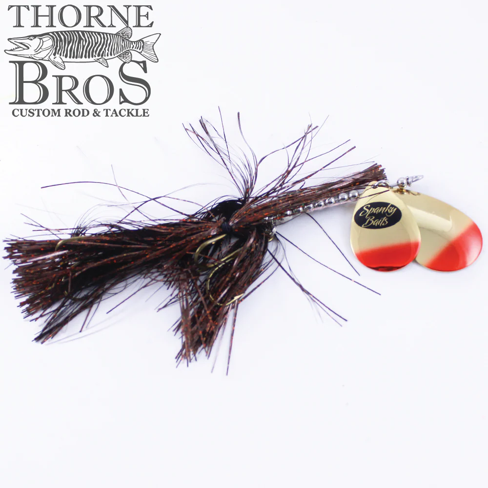 Spanky Baits 89° Firebomb (8/9) Bucktail - Image 11
