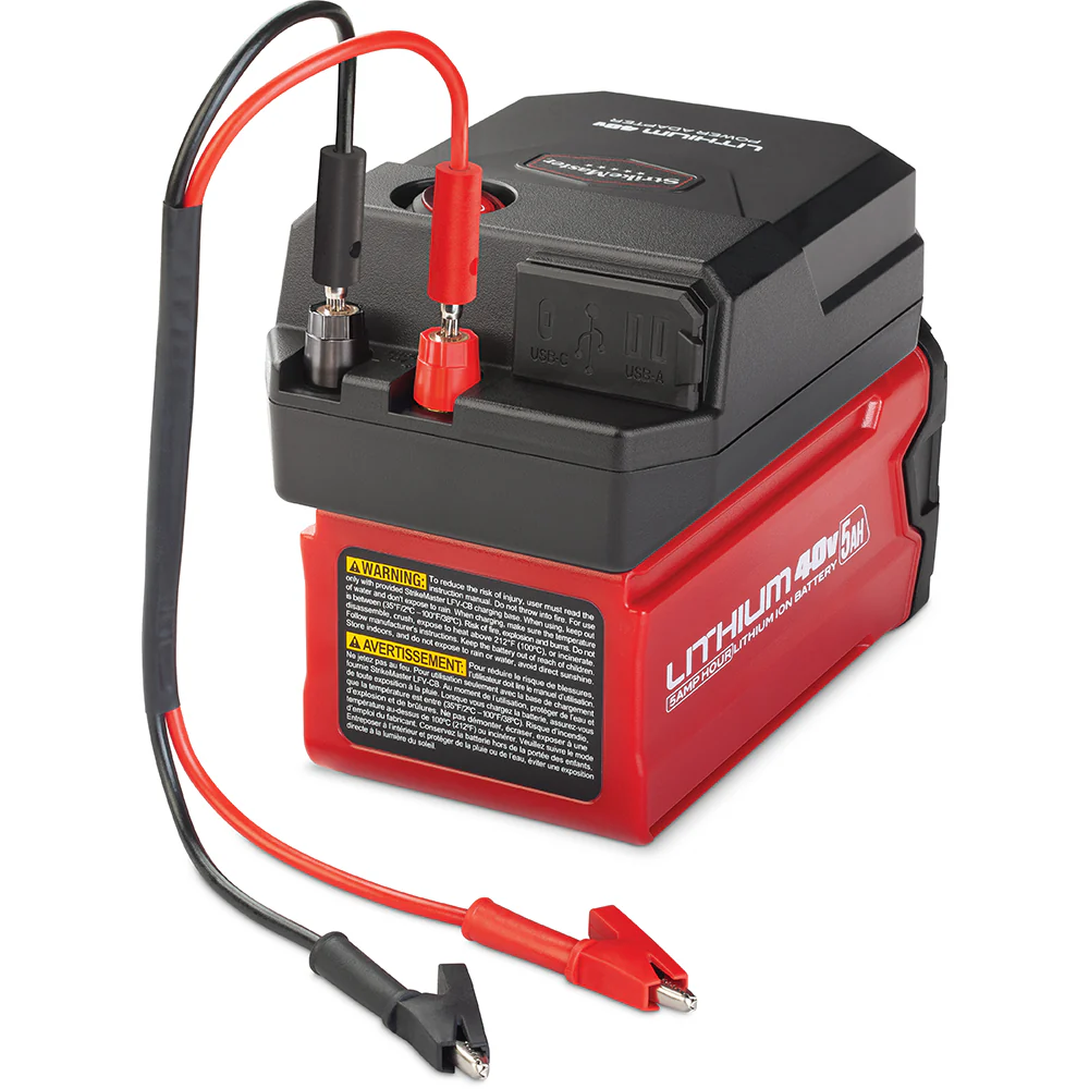 Strikemaster Lithium 40V Power Adapter (Battery Sold Separately) - Image 5