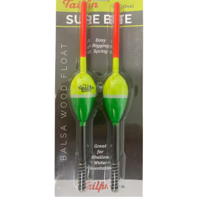 Tailfin - Oval - Sure Bite Spring & Slip Float - Image 2