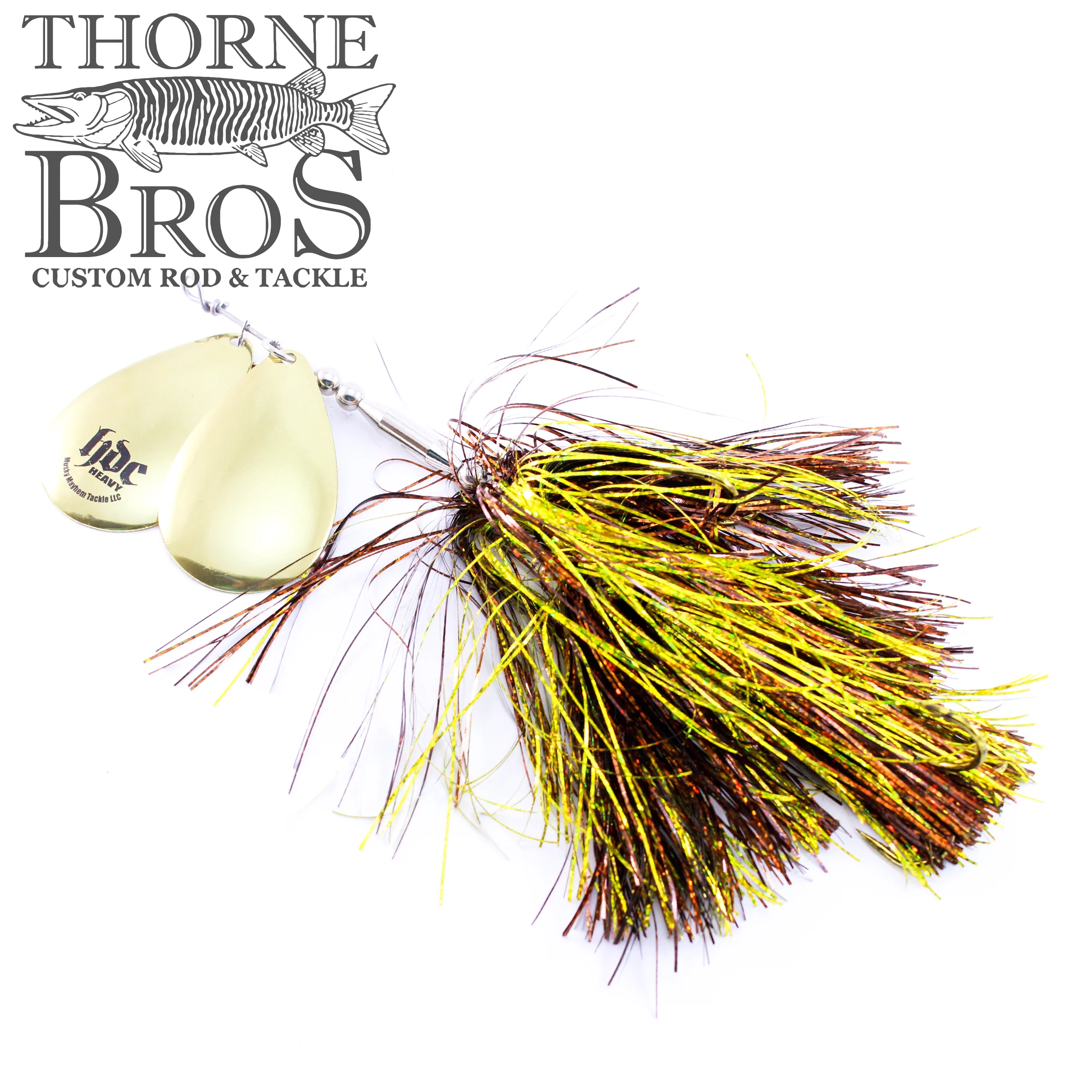 Musky Mayhem Thorne Bros Heavy Bucktail #10 - Image 10