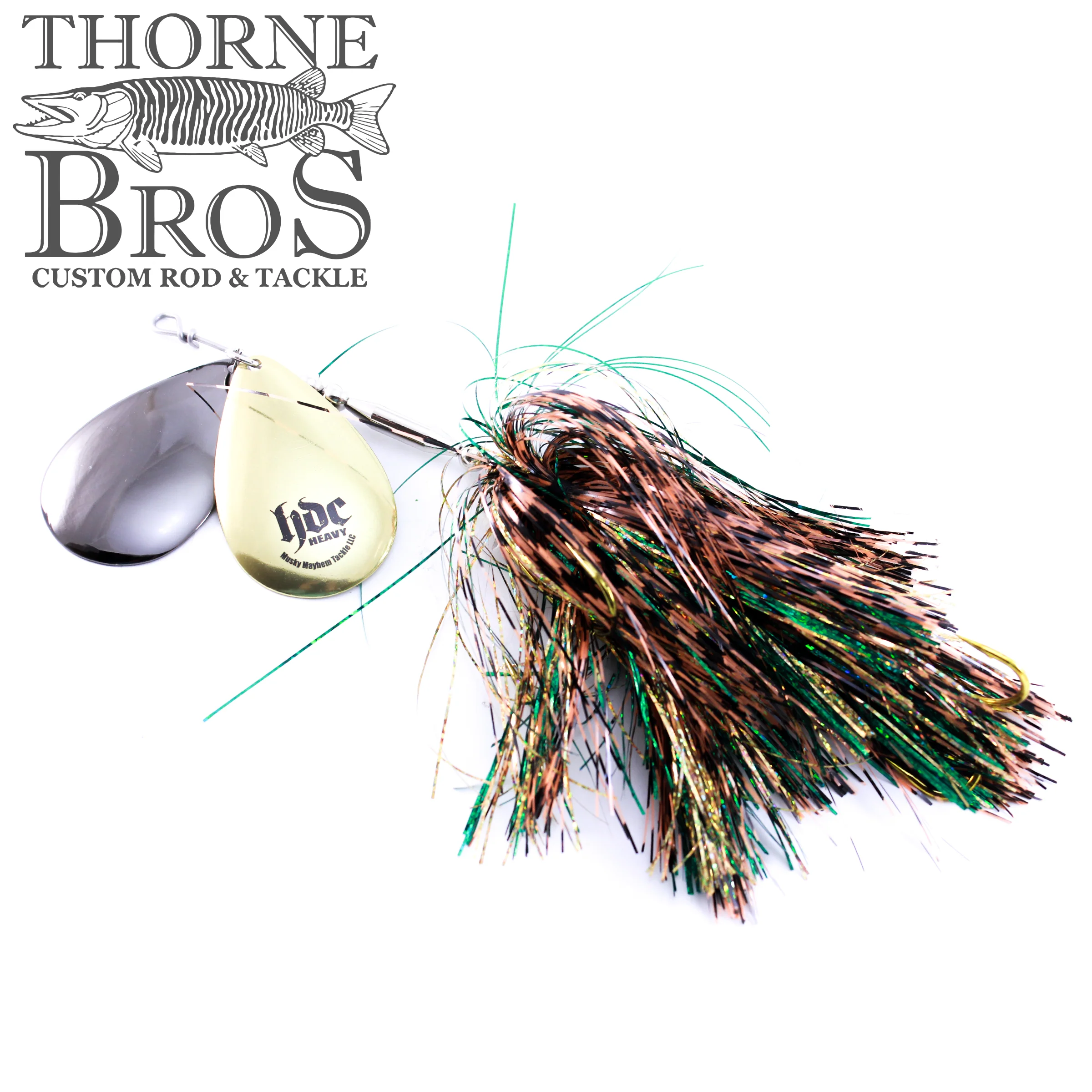 Musky Mayhem Thorne Bros Heavy Bucktail #10 - Image 7