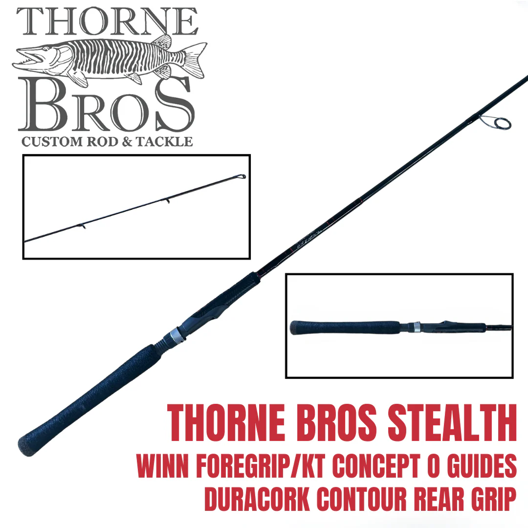 Thorne Bros Stealth Bass/Walleye Rods - Spinning - Image 3