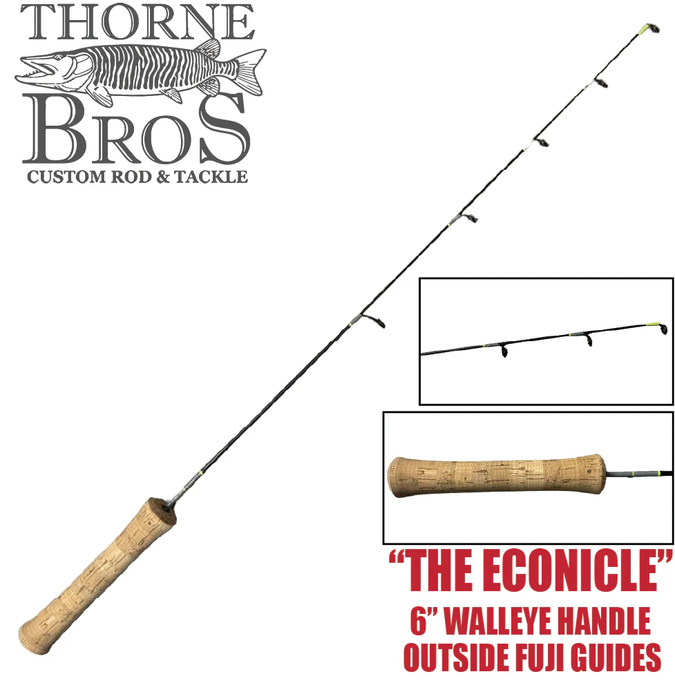 Thorne Bros Custom Ice Rod - Crappie Chronicles "The Econicle"