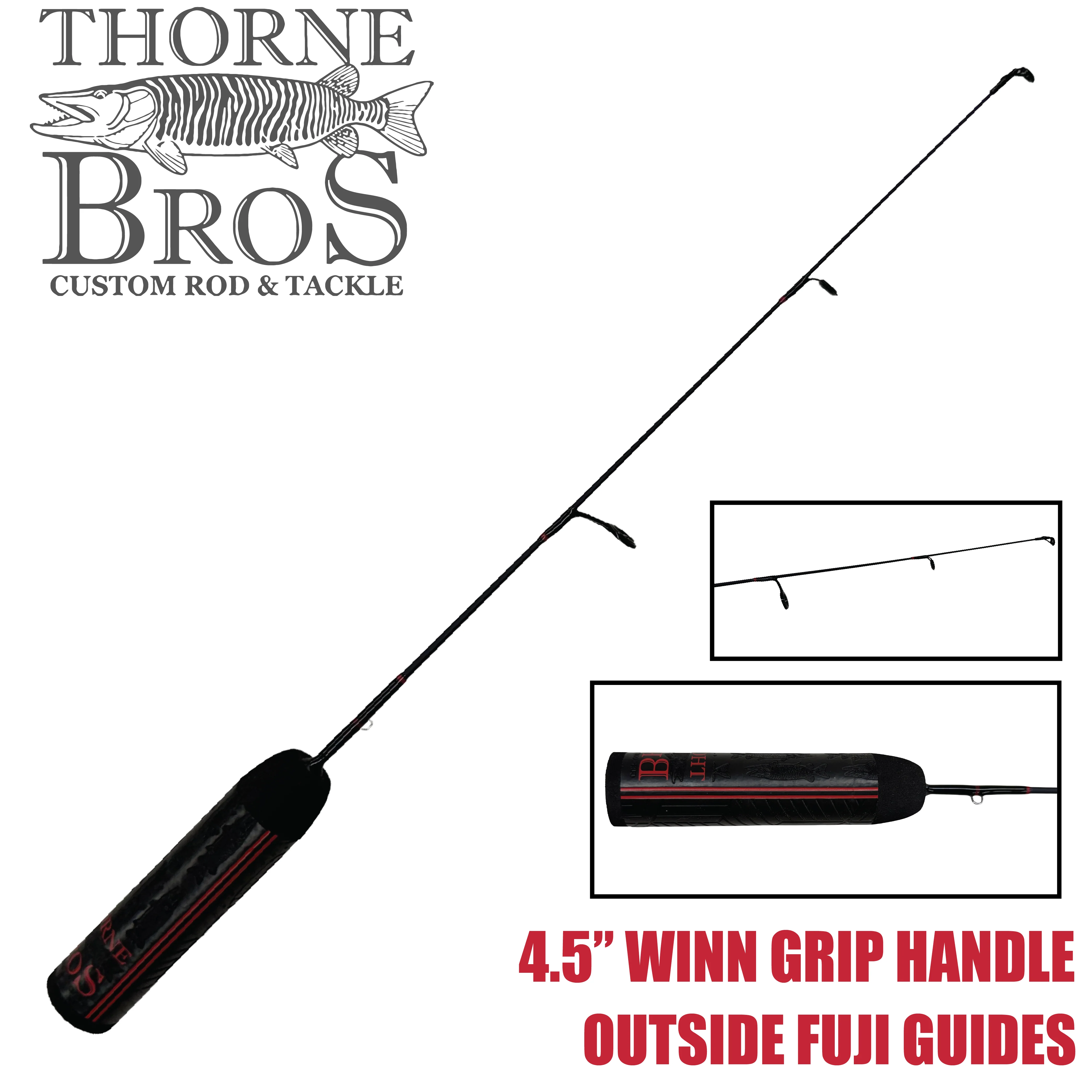 Thorne Bros Custom Ice Rod - Finesse Plus Options - Image 2