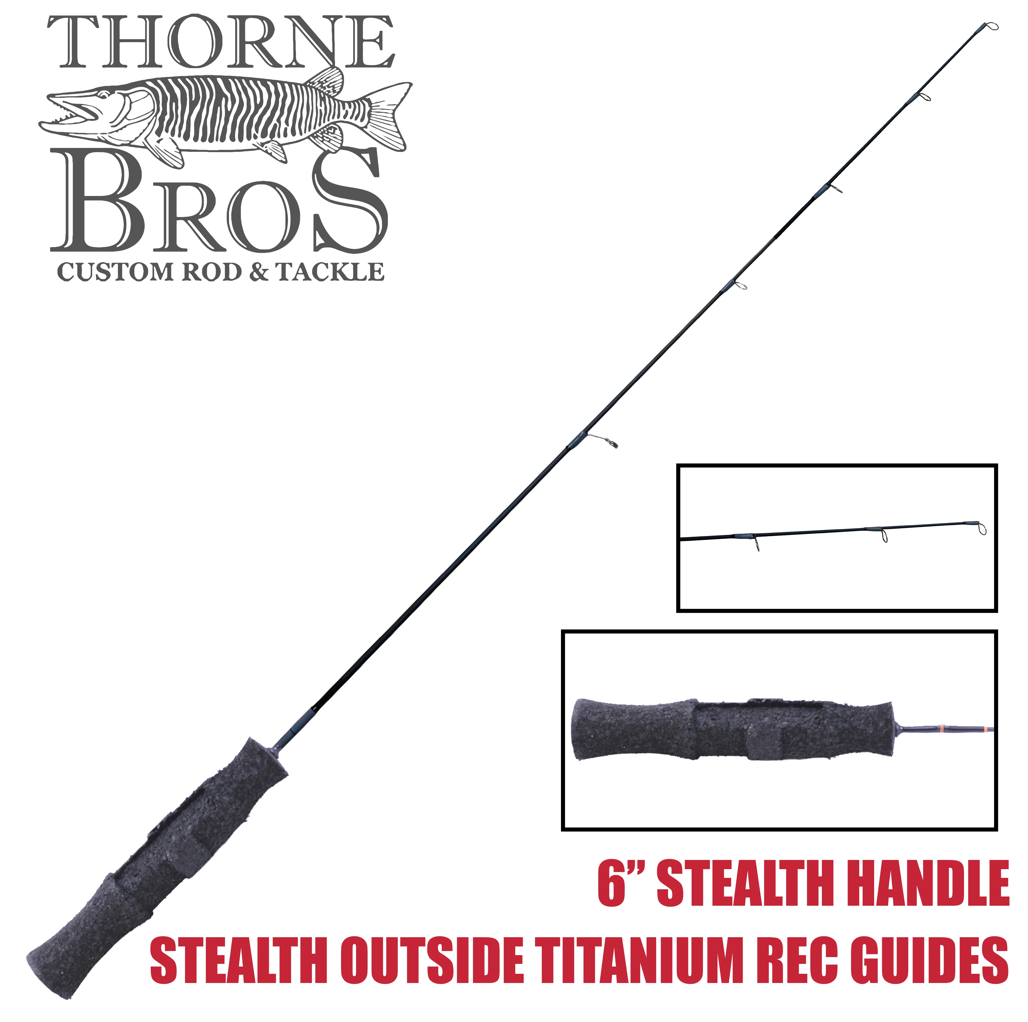 Thorne Bros Custom Ice Rod - Panfish Sweet Heart Options - Image 4