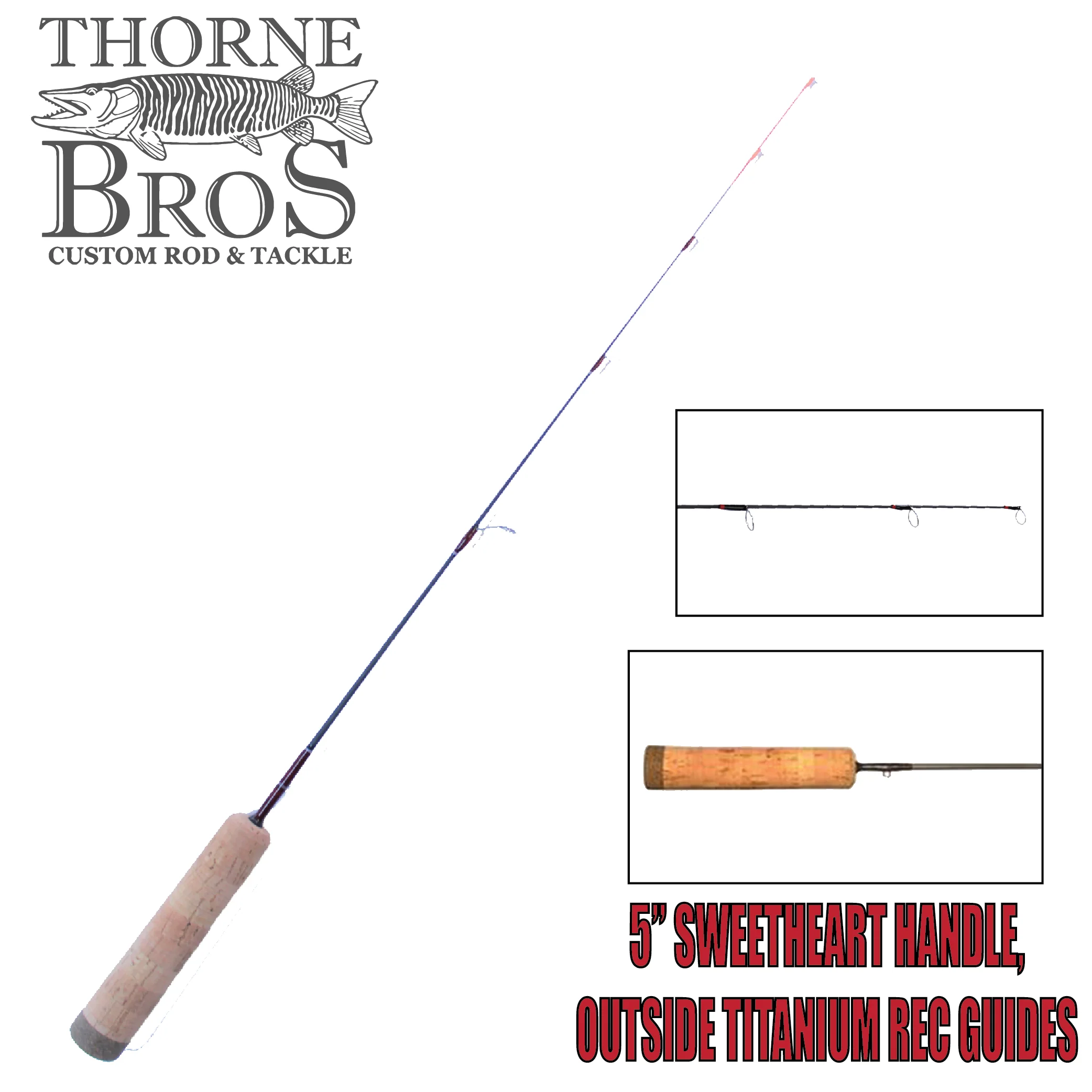 Thorne Bros Custom Ice Rod - Power Noodle Options - Image 4