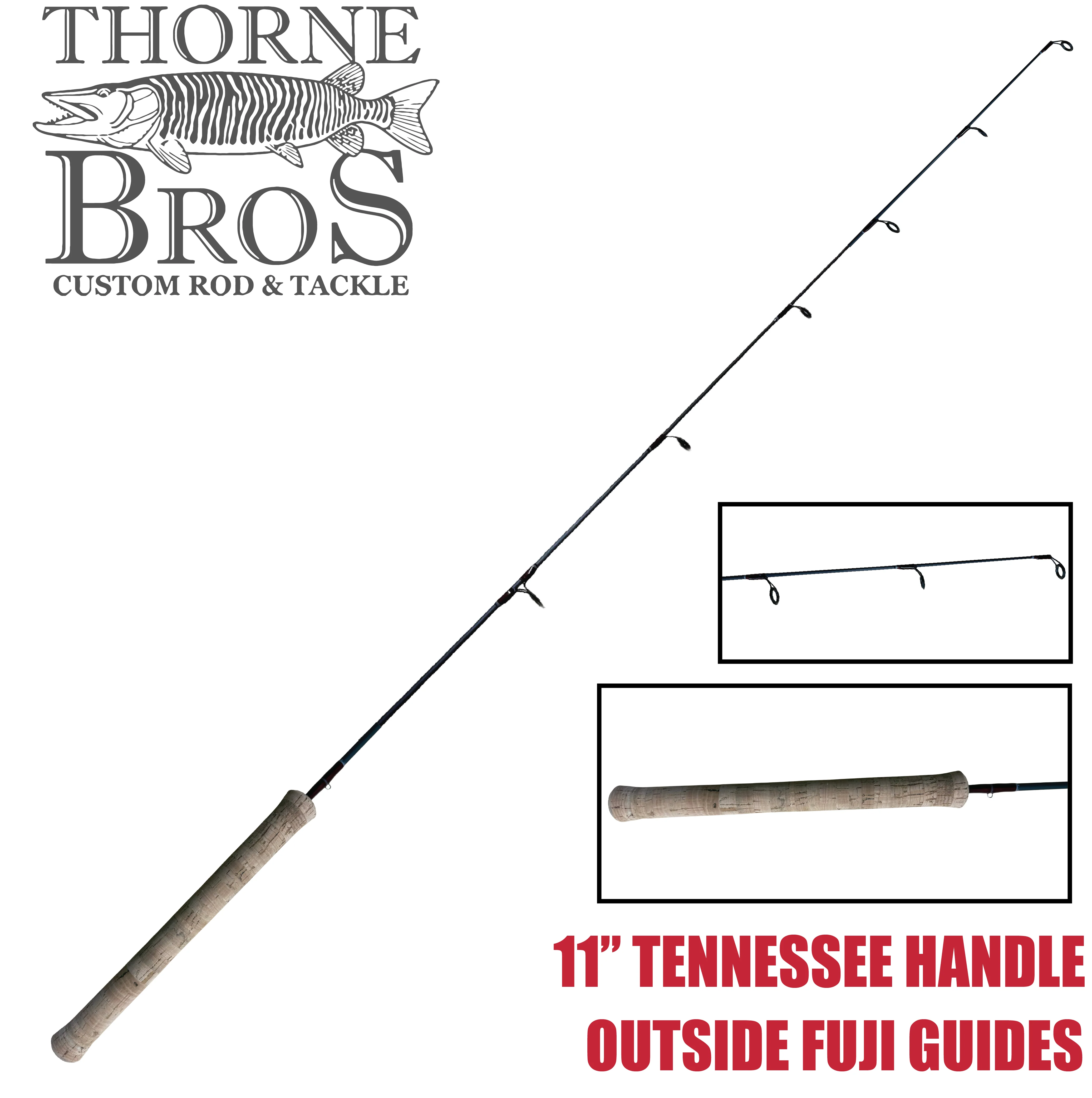 Thorne Bros Custom Ice Rod - Professional Graphite Options - Image 7