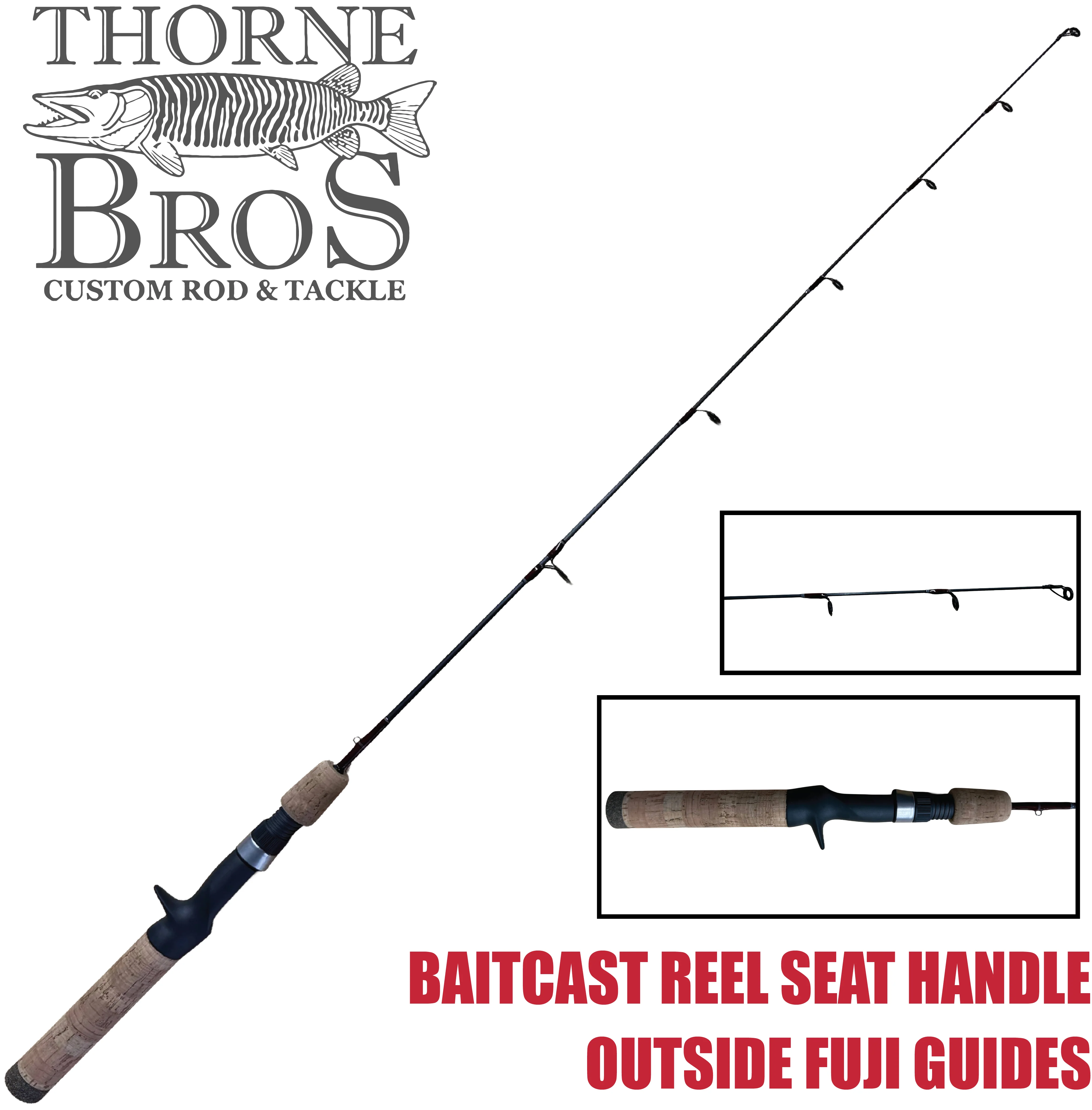 Thorne Bros Custom Ice Rod - Professional Graphite Options - Image 5