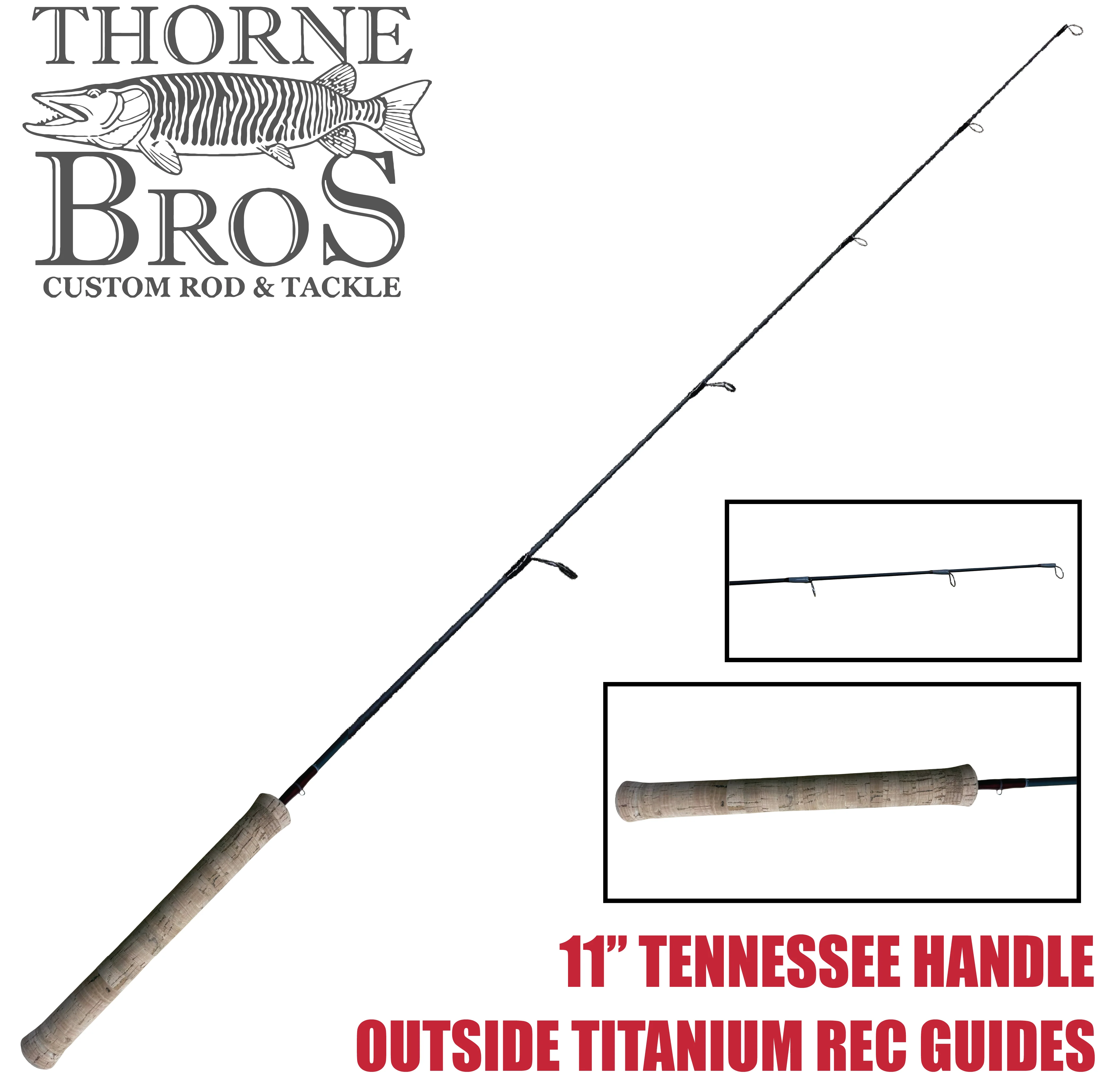 Thorne Bros Custom Ice Rod - Professional Graphite Options - Image 8