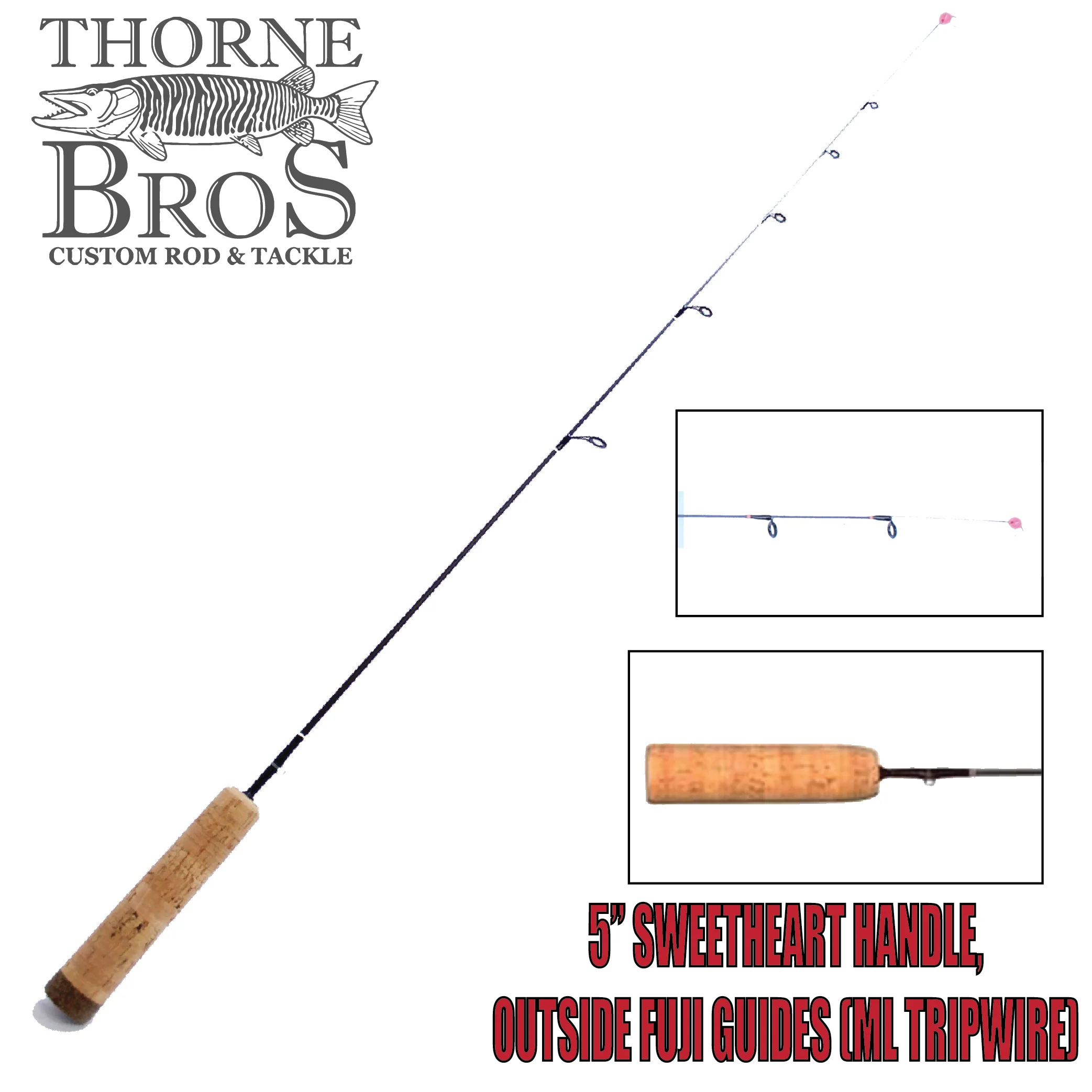 Thorne Bros Custom Ice Rod - Tripwire Options - Image 6