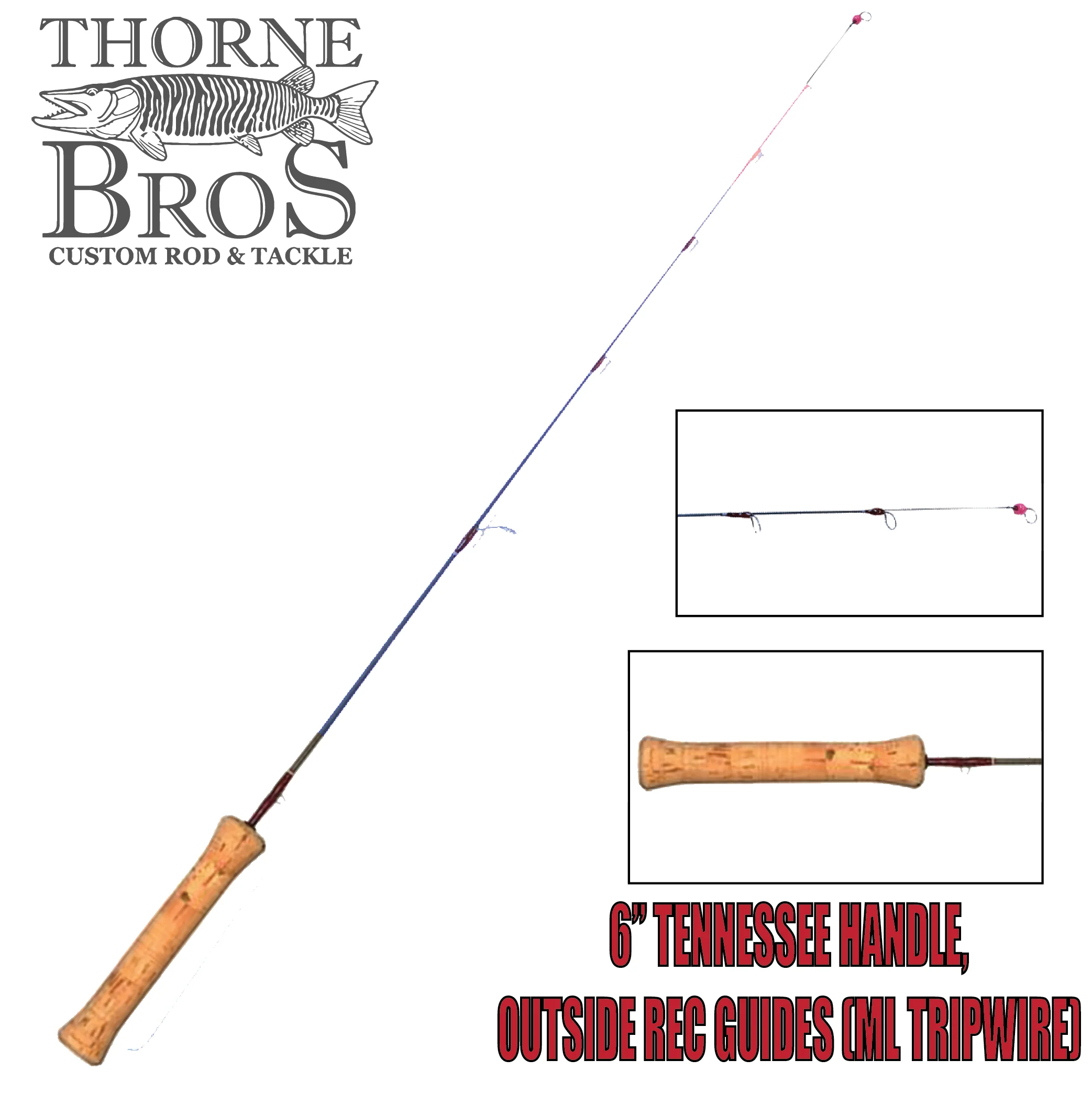 Thorne Bros Custom Ice Rod - Tripwire Options - Image 9