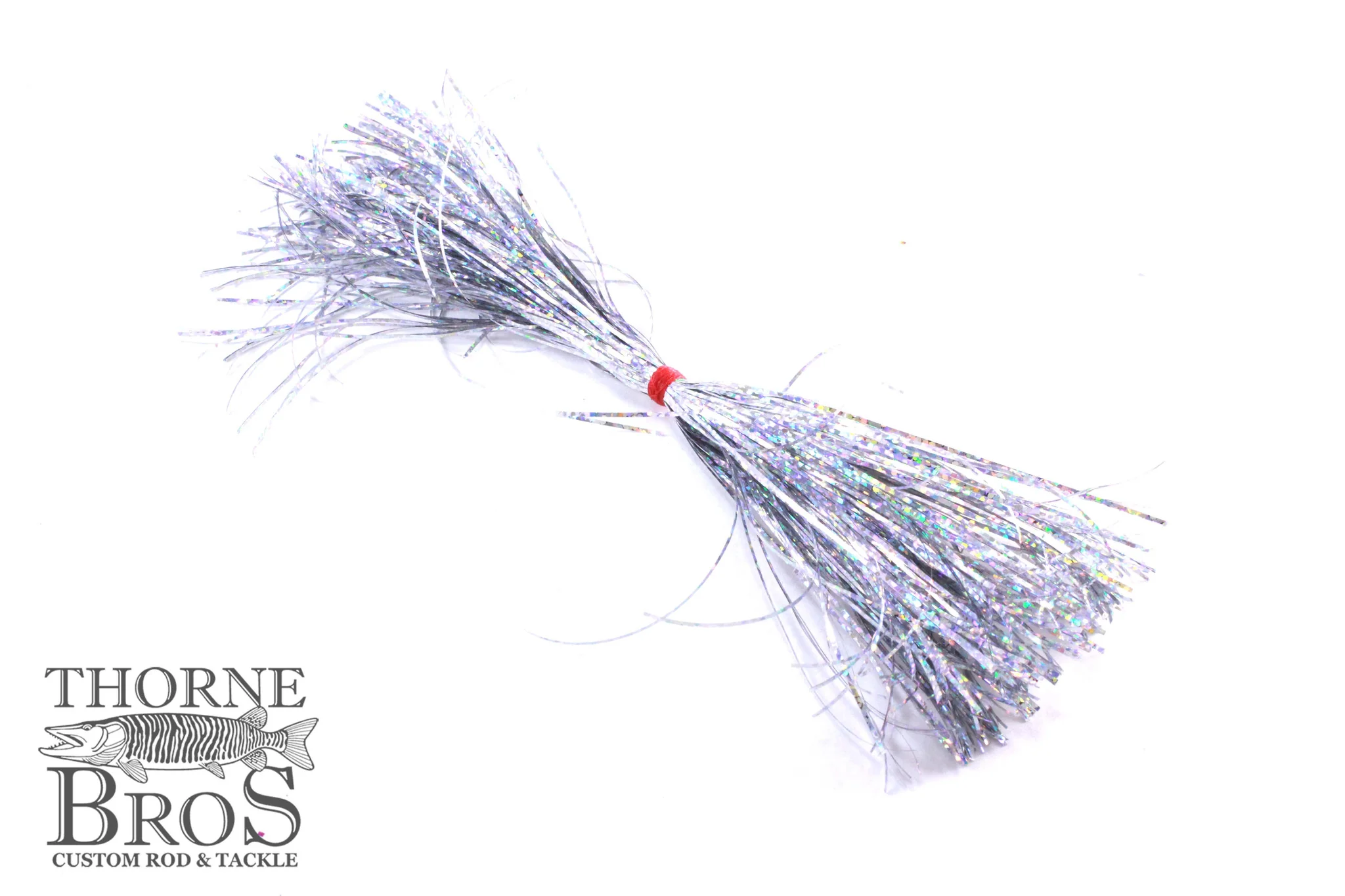 Skirt-Thorne Brothers Pre-Tied Tinsel Skirt-Holographic Tinsel - Image 13