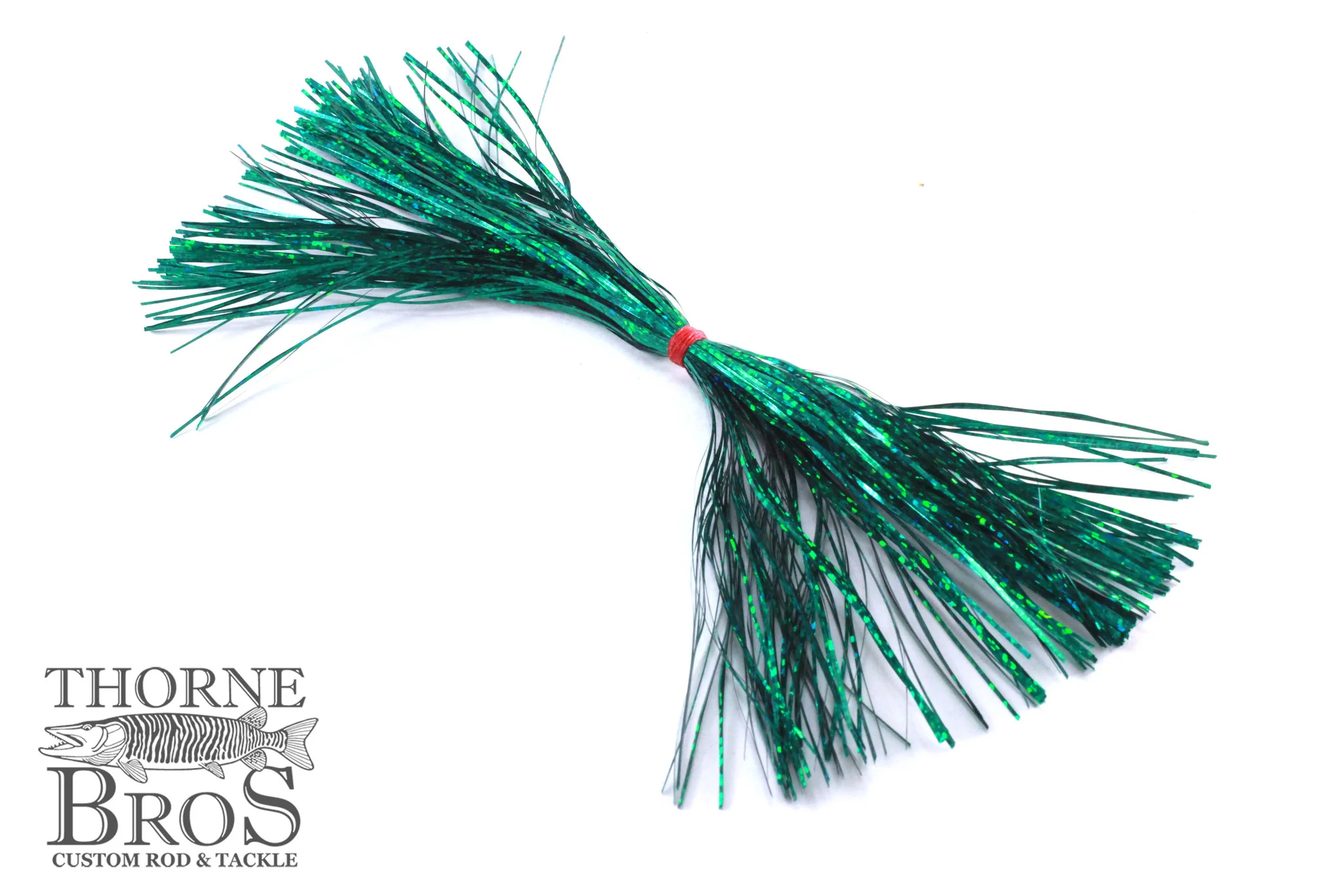 Skirt-Thorne Brothers Pre-Tied Tinsel Skirt-Holographic Tinsel - Image 17