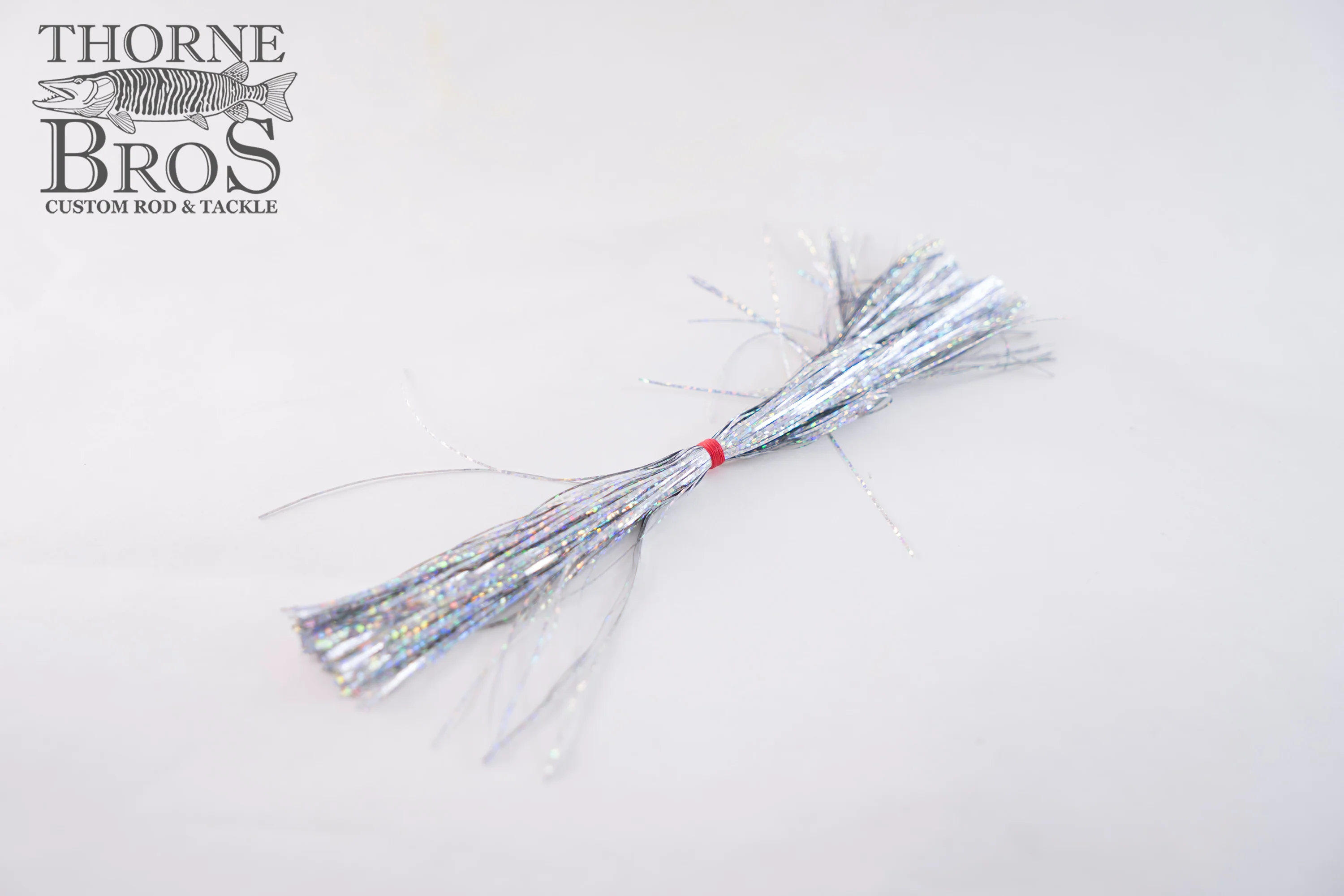 Skirt-Thorne Brothers Pre-Tied Tinsel Skirt-Holographic Tinsel - Image 21