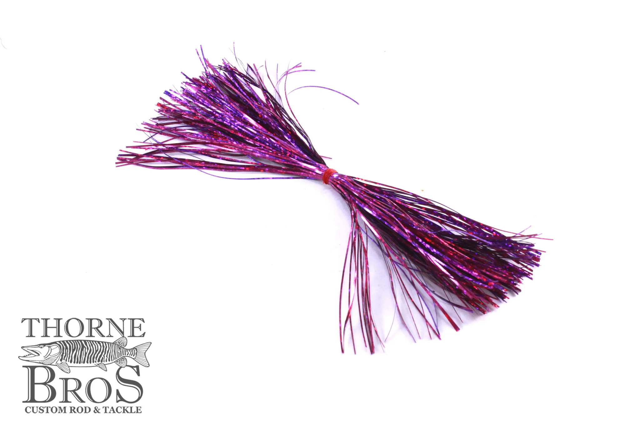 Skirt-Thorne Brothers Pre-Tied Tinsel Skirt-Holographic Tinsel - Image 8