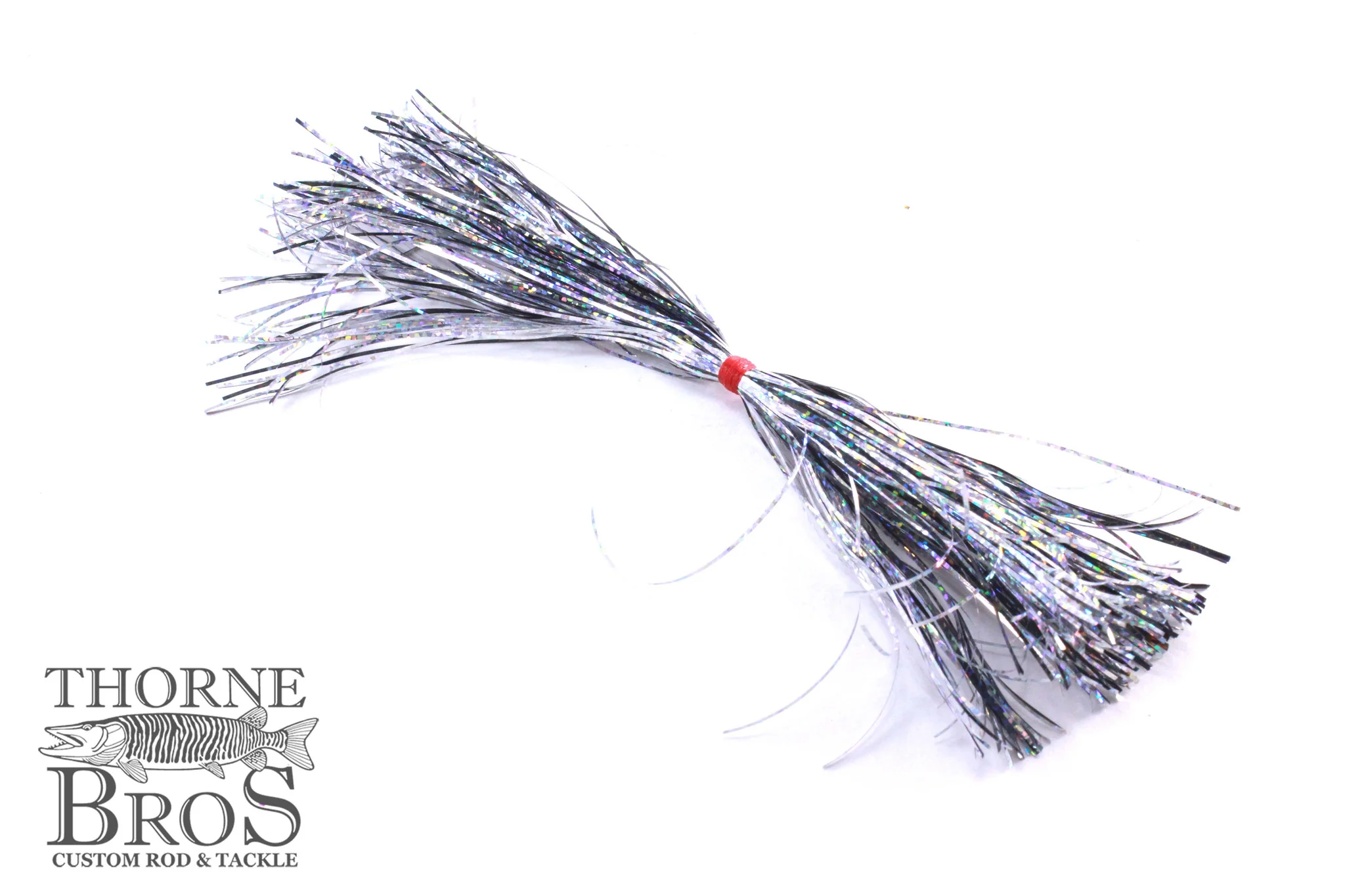 Skirt-Thorne Brothers Pre-Tied Tinsel Skirt-Holographic Tinsel - Image 9