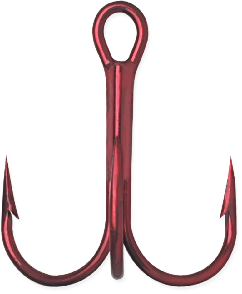 VMC 9650 Round Bend 1X Treble Hook