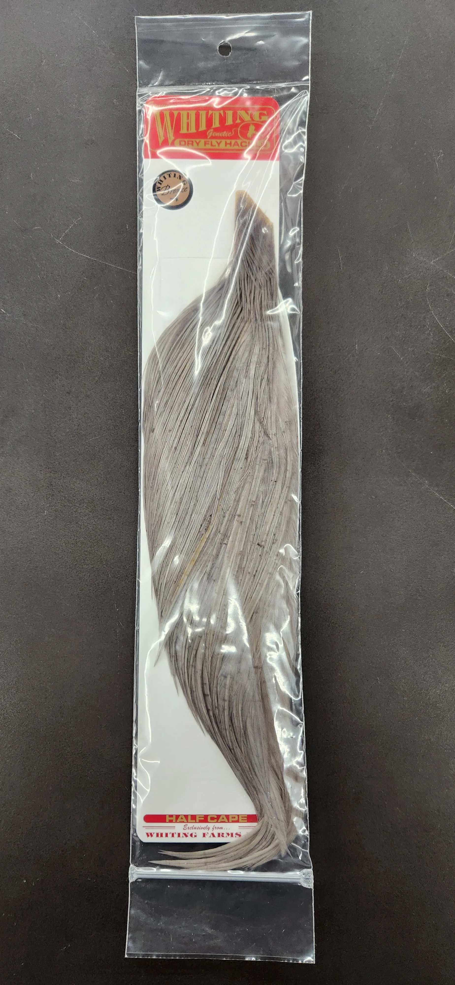 Whiting Rooster Bronze Half Dry Fly Cape - Image 7