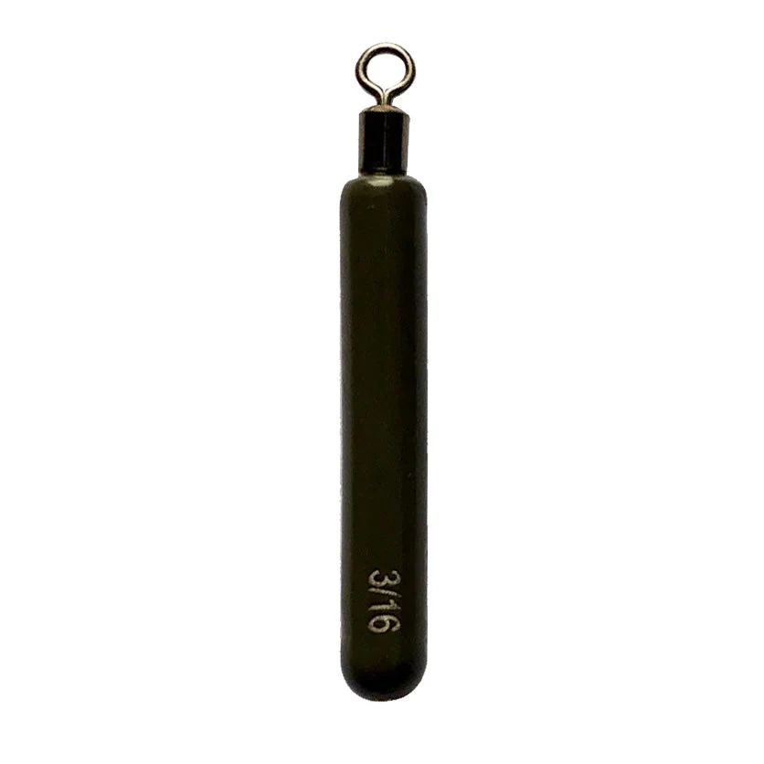 WOO! Tungsten Invisashot Cylinder Drop Shot Weight - Closed Eye - Image 9