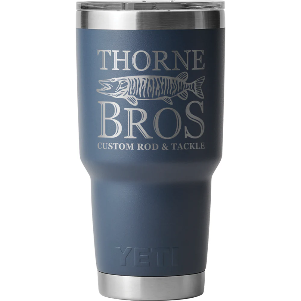 Yeti Thorne Bros. Logo Rambler 30oz. Tumbler - w/ MagSlider Lid - Image 3