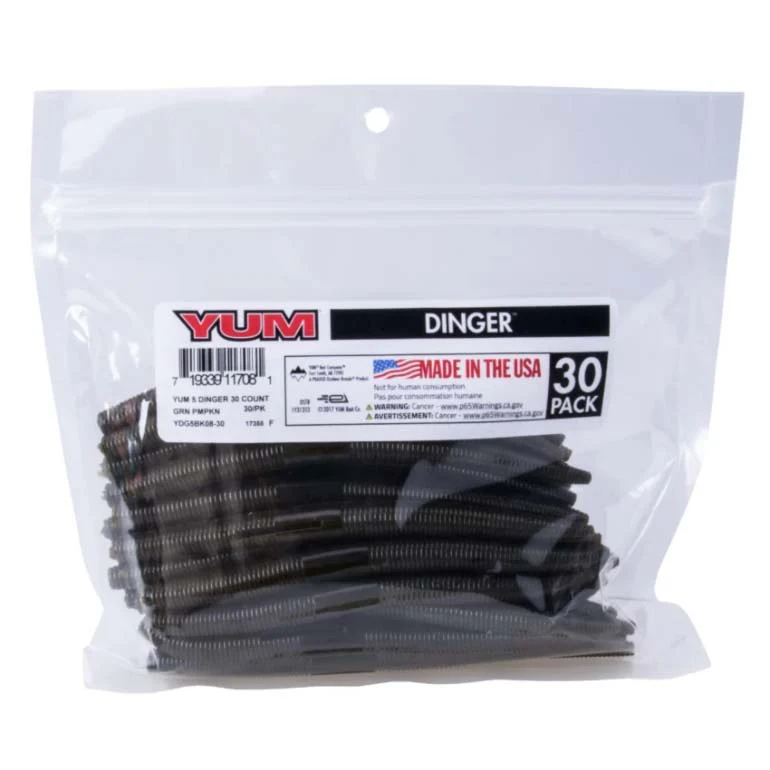 Yum Dinger Worm 5" - Bulk Pack - Image 6