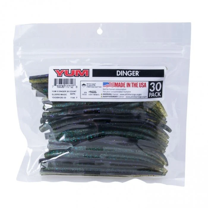 Yum Dinger Worm 5" - Bulk Pack - Image 8